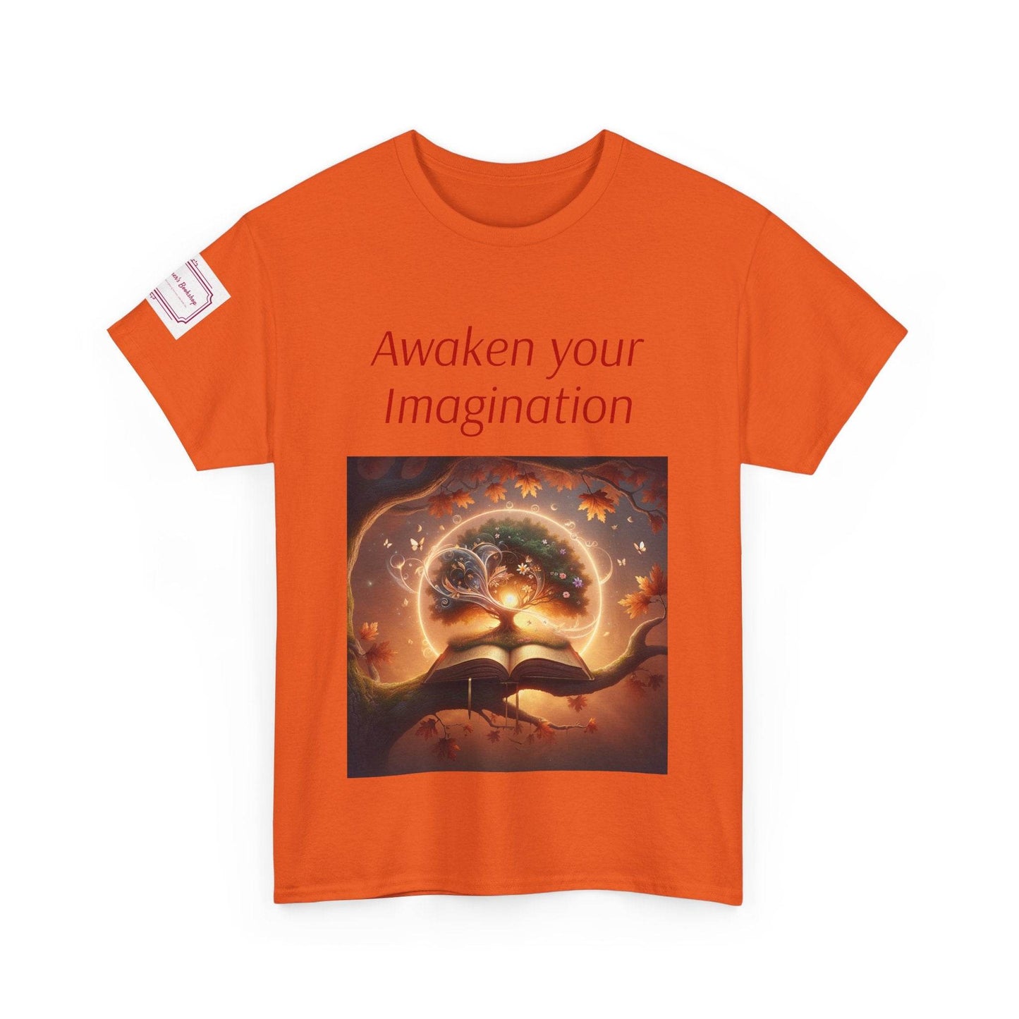 Unisex Imagination Tee - Awaken Your Creativity - Perfect Gift for Book Lovers - The Dreamer's Bookshop.