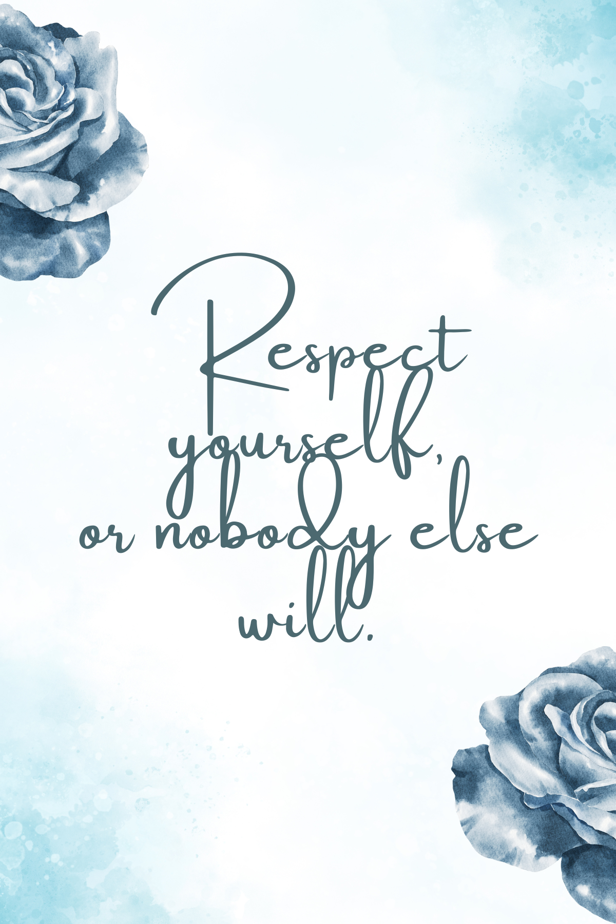 The Dreamer's Bookshop "Respect yourself" Affirmation Card - The Dreamer's Bookshop.