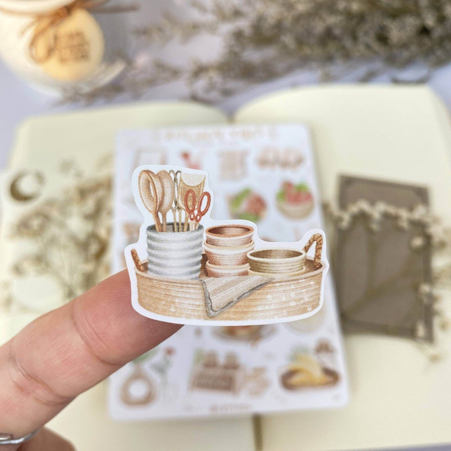 LETTOOn - Stickervel - Keuken Sfeer - The Dreamer's Bookshop.
