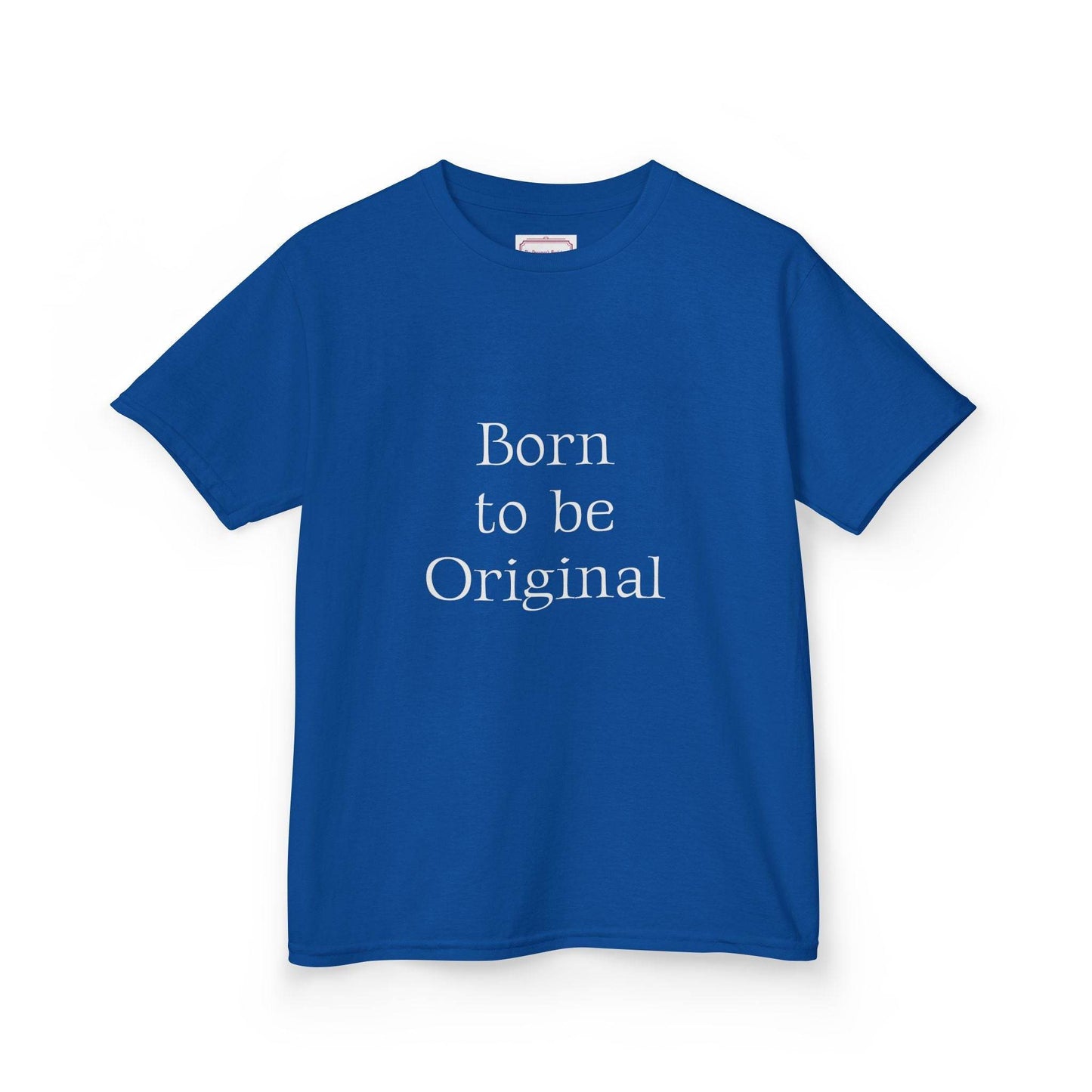 EU - Kids 'Born to be Original' Cotton Tee - Support Young Creators - The Dreamer's Bookshop.