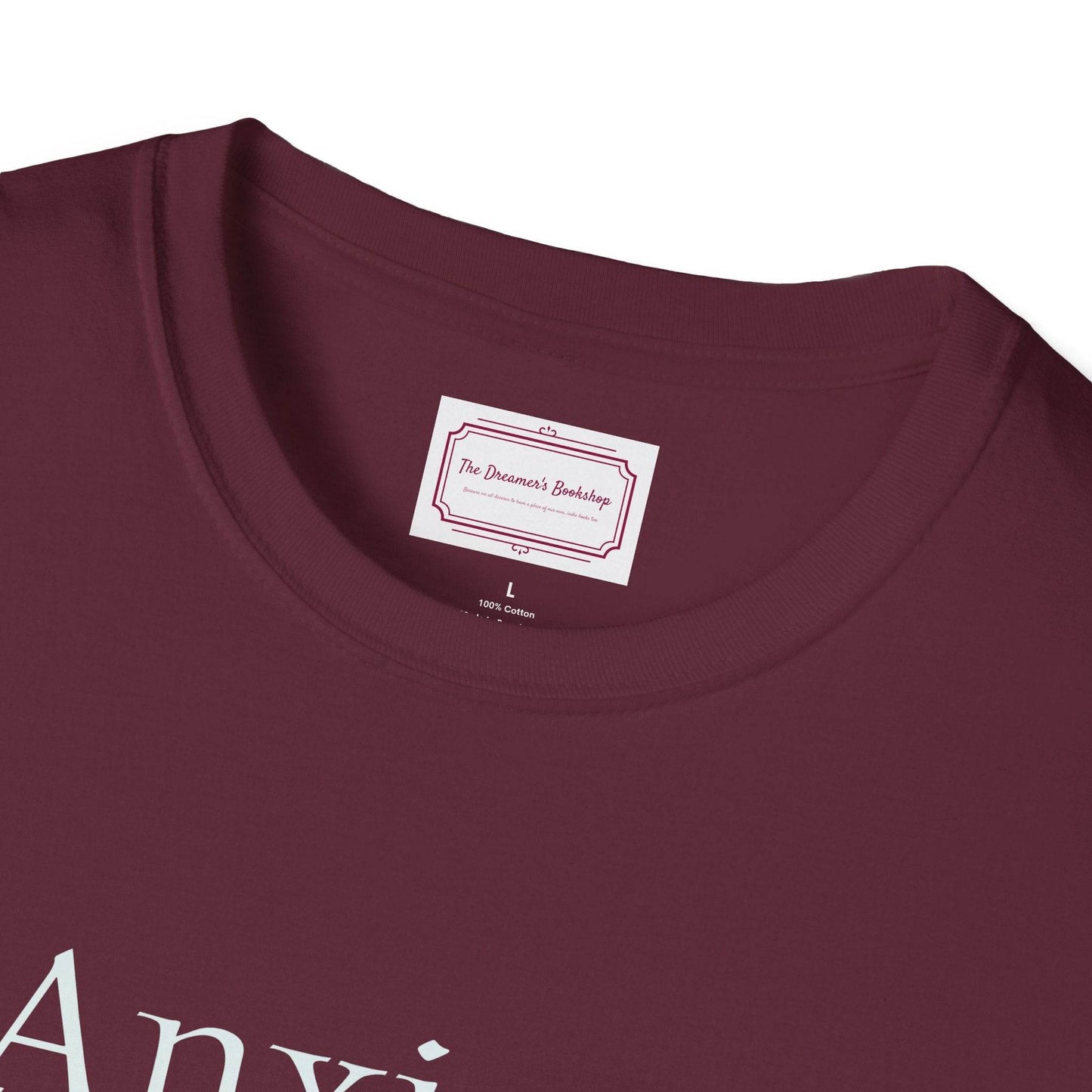 Anxiety Warrior Unisex Softstyle T-Shirt - Embrace Your Battles - The Dreamer's Bookshop.