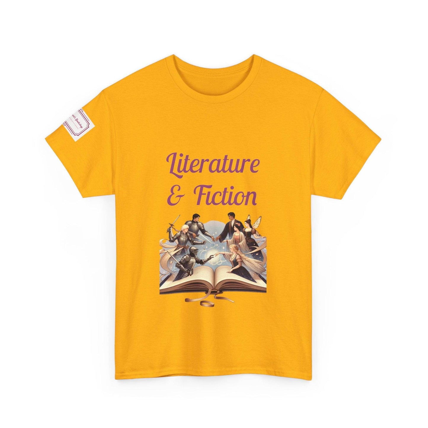 Fiction - Graphic Unisex Heavy Cotton Tee - Literature Books - The Dreamer's Bookshop.