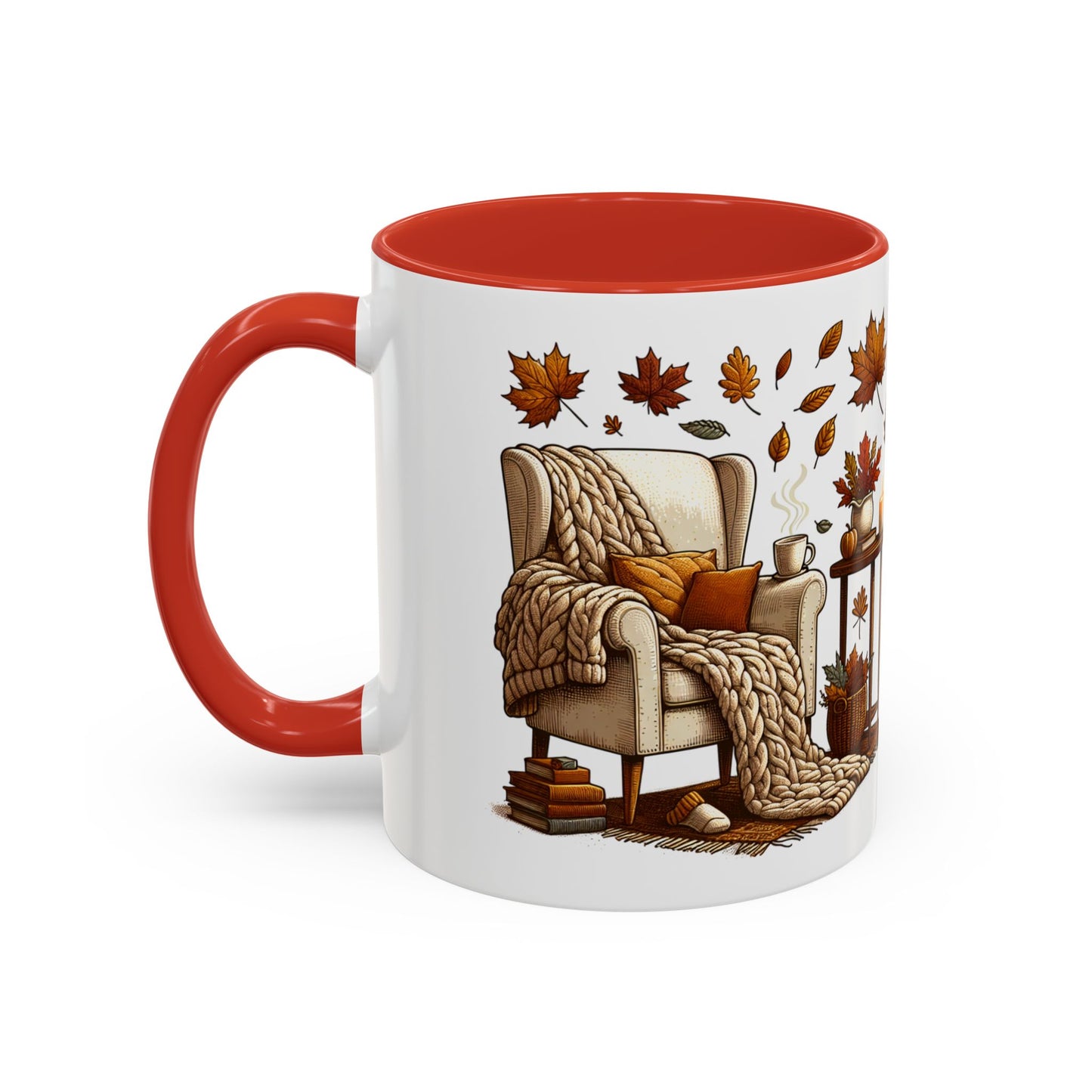 The Cosiness of Fall - Coffee Mug - Gift for Book Lovers