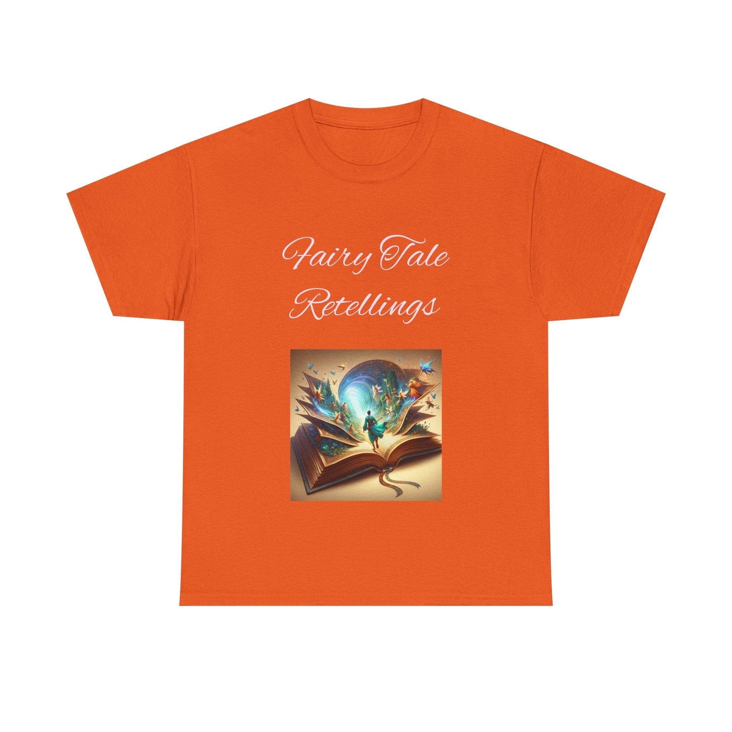 Fiction - Unisex Heavy Cotton Tee - Fairy Tale Retellings - The Dreamer's Bookshop.