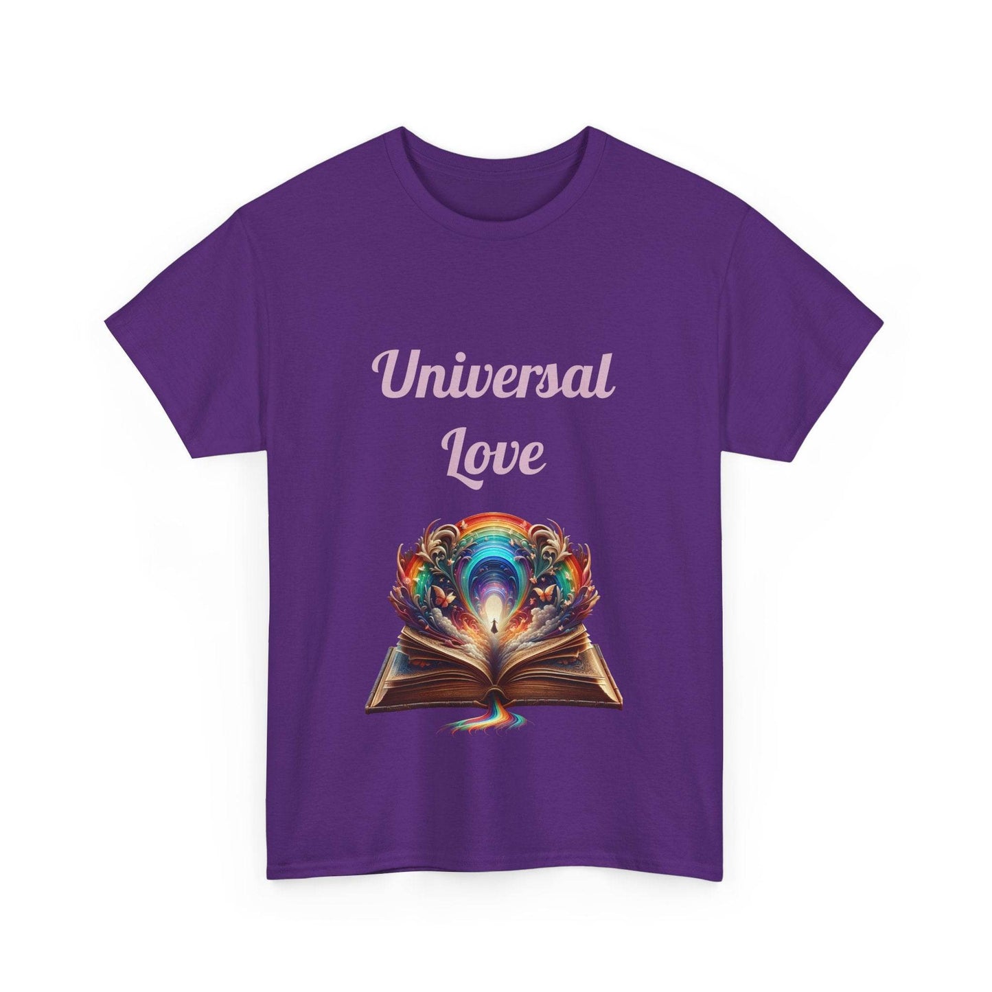 Universal Love - Unisex Heavy Cotton Tee - Queer Romance Books - The Dreamer's Bookshop.