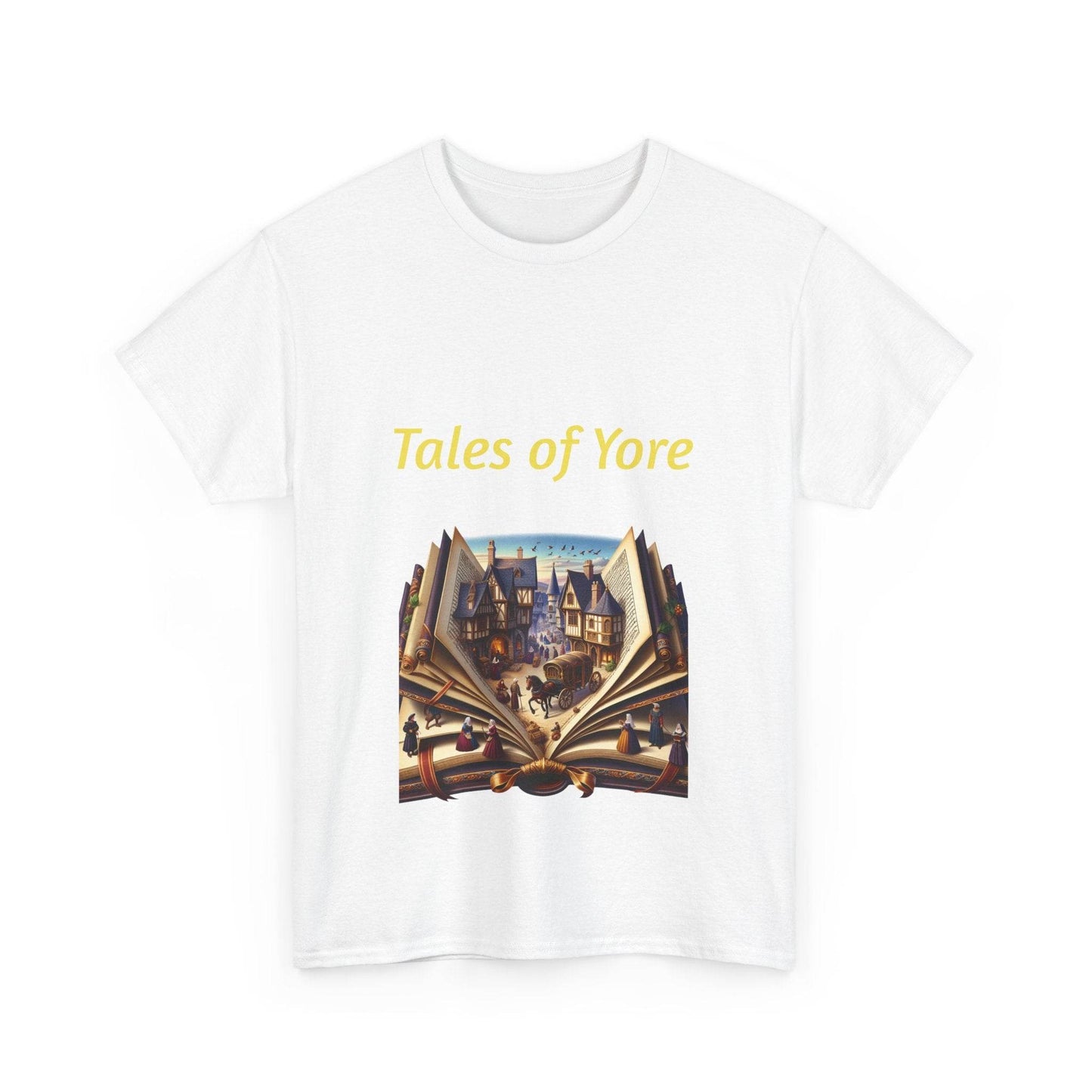 Tales of Yore - Unisex Heavy Cotton Tee - Historical Books - The Dreamer's Bookshop.