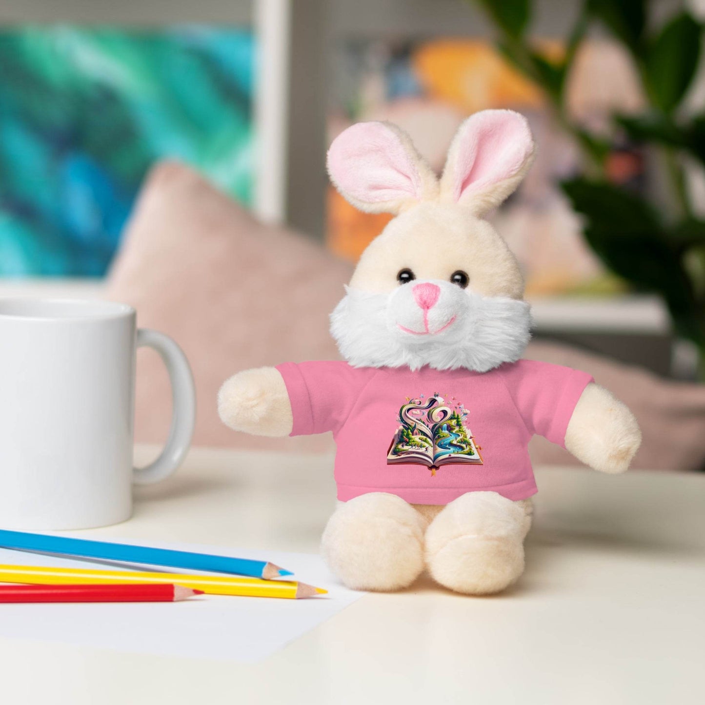 Personalized Stuffed Animal with Tee - Perfect Gift for Kids and Baby Showers - The Dreamer's Bookshop.