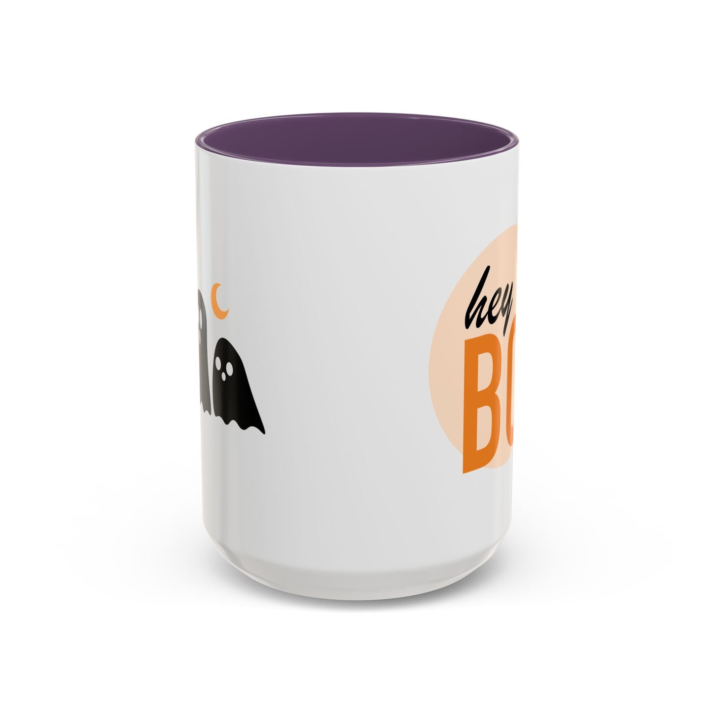 Hey Boo Spooky Coffee Mug - 11oz & 15oz Halloween