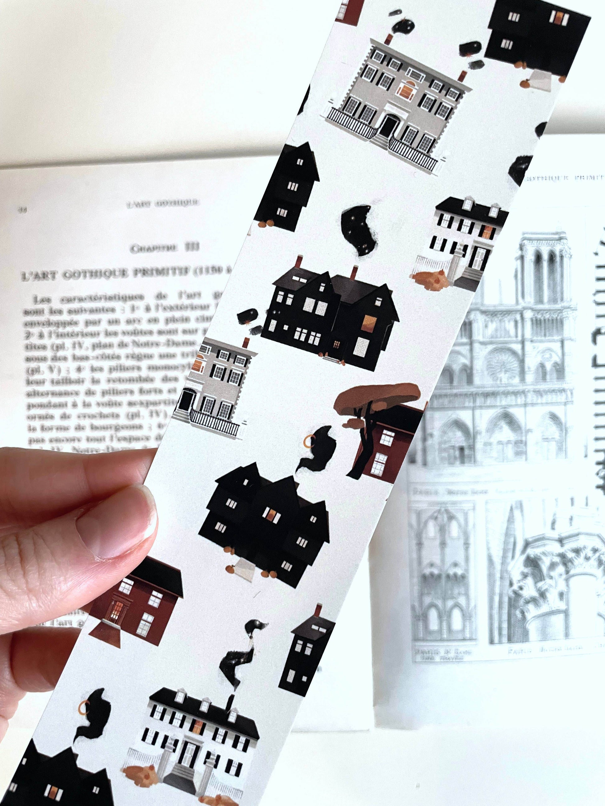 lesillustrationsdelou - Bladwijzer: huizen in Salem - The Dreamer's Bookshop.