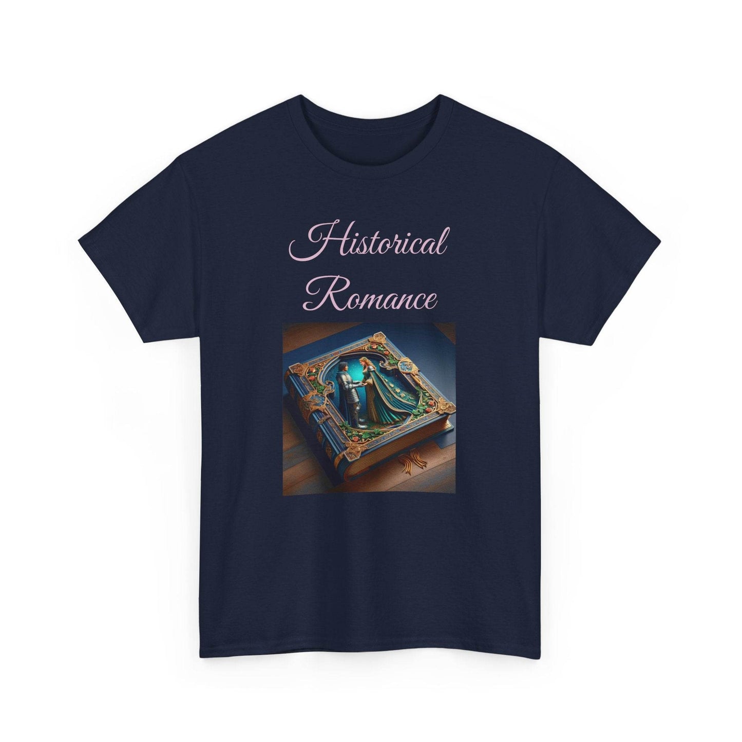 Fiction - Graphic Tee - Unisex Heavy Cotton T-Shirt - Historical Romance - The Dreamer's Bookshop.