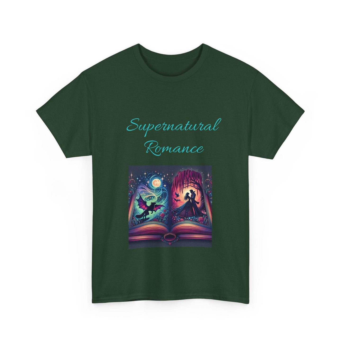 Fantasy - Unisex Heavy Cotton Tee - Supernatural Romance - The Dreamer's Bookshop.