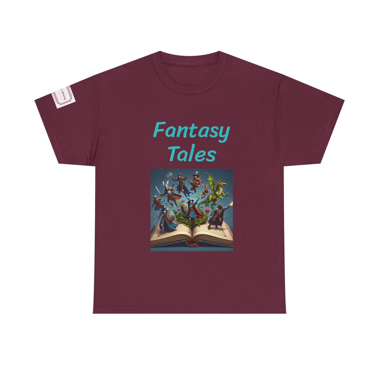 Magic - Graphic Unisex Heavy Cotton Tee - Fantasy Tales - The Dreamer's Bookshop.