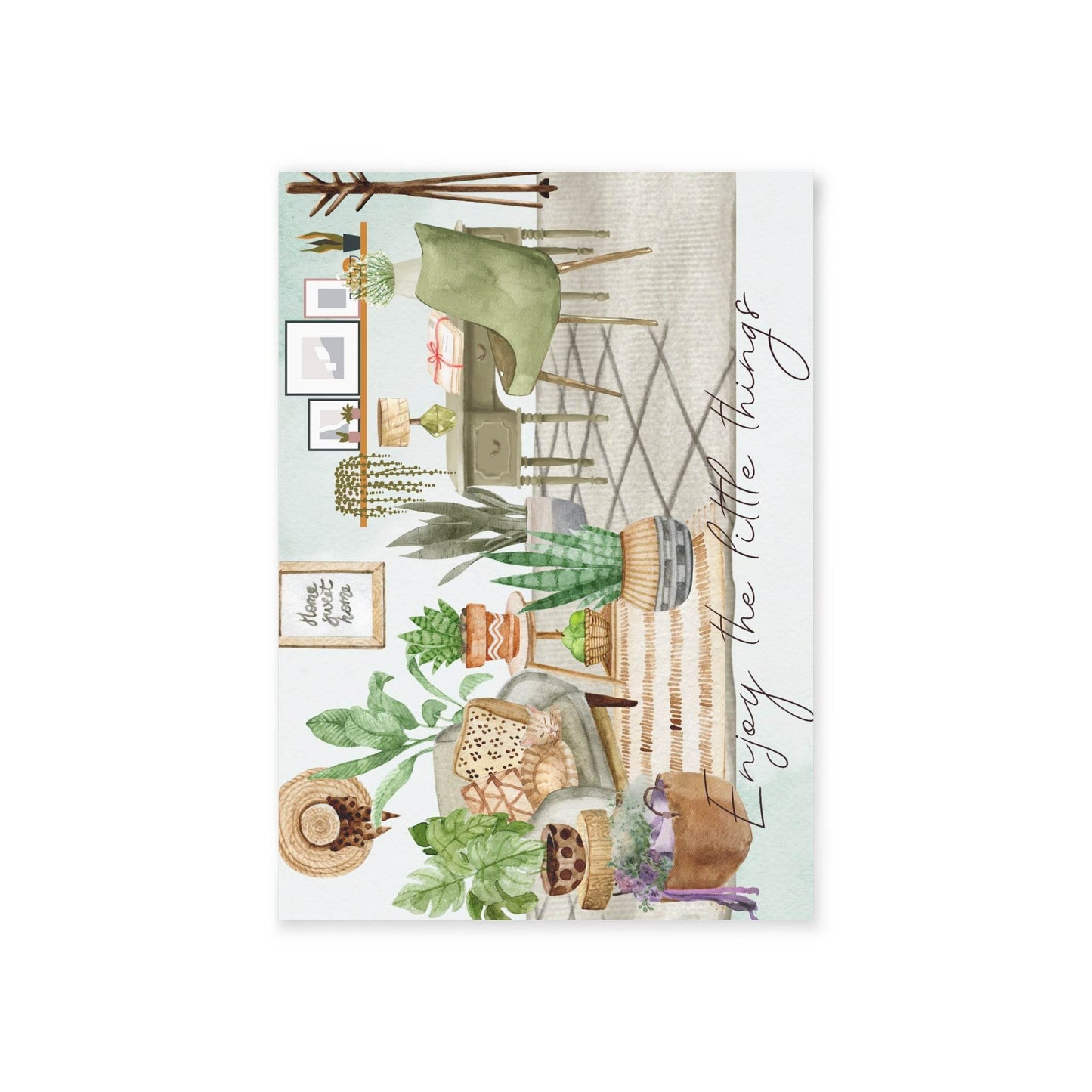The Dreamer's Bookshop "Plant Lover" Enjoy the Little Things Card - The Dreamer's Bookshop.