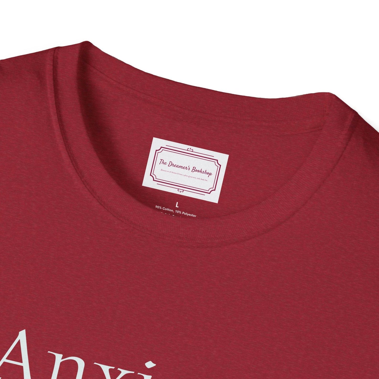Anxiety Warrior Unisex Softstyle T-Shirt - Embrace Your Battles - The Dreamer's Bookshop.
