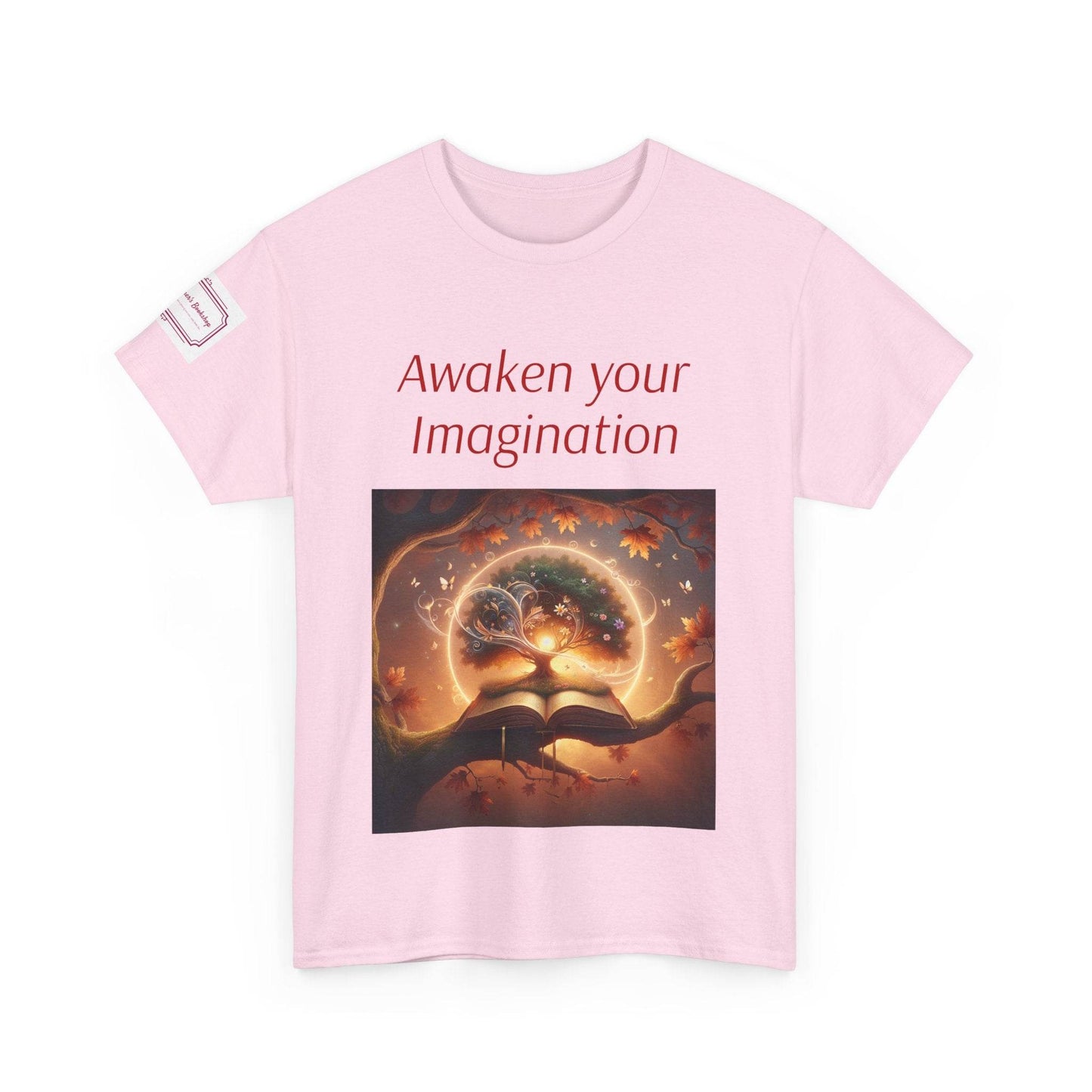 Unisex Imagination Tee - Awaken Your Creativity - Perfect Gift for Book Lovers - The Dreamer's Bookshop.