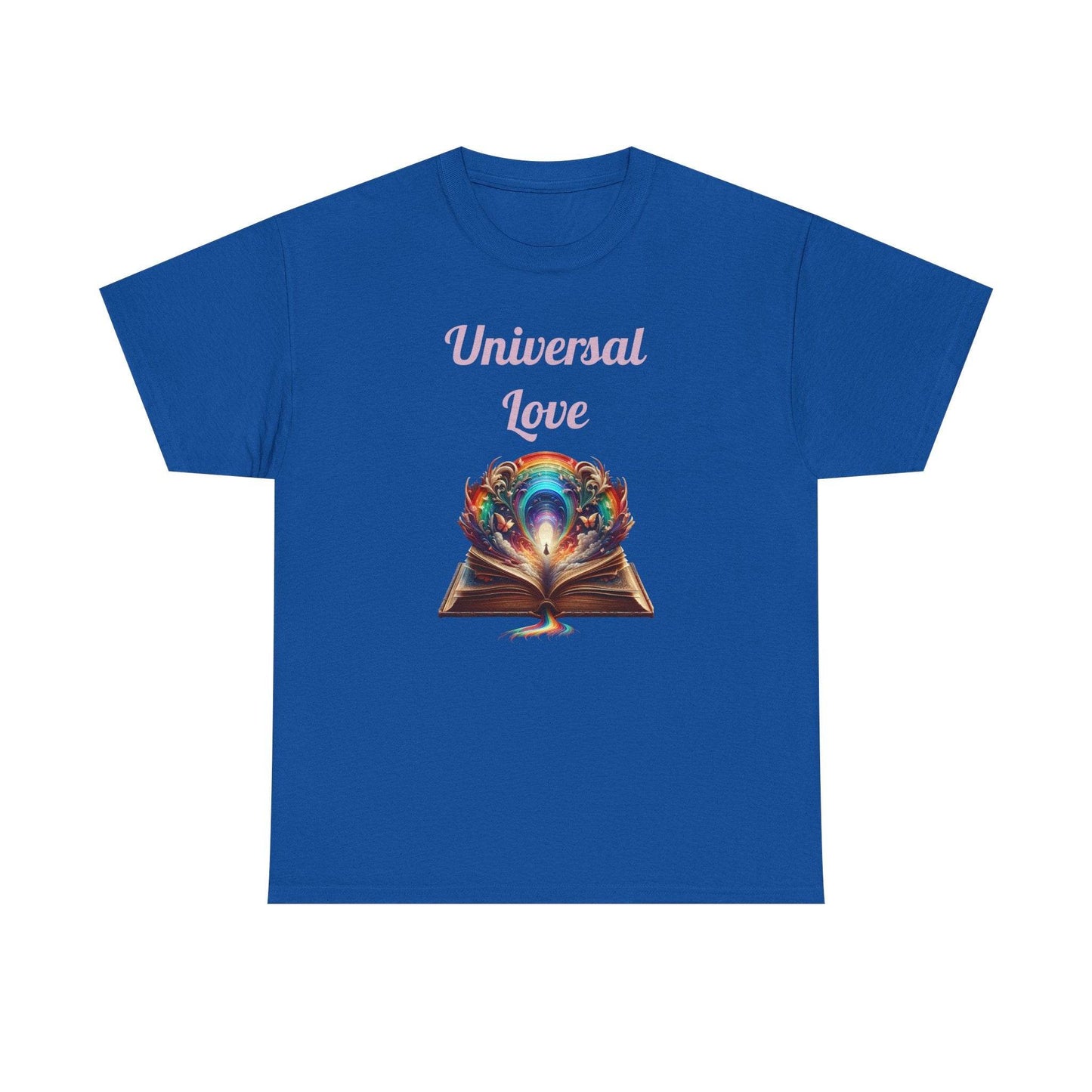 Universal Love - Graphic Tee - Unisex Heavy Cotton T-Shirt Queer Romance Books - The Dreamer's Bookshop.
