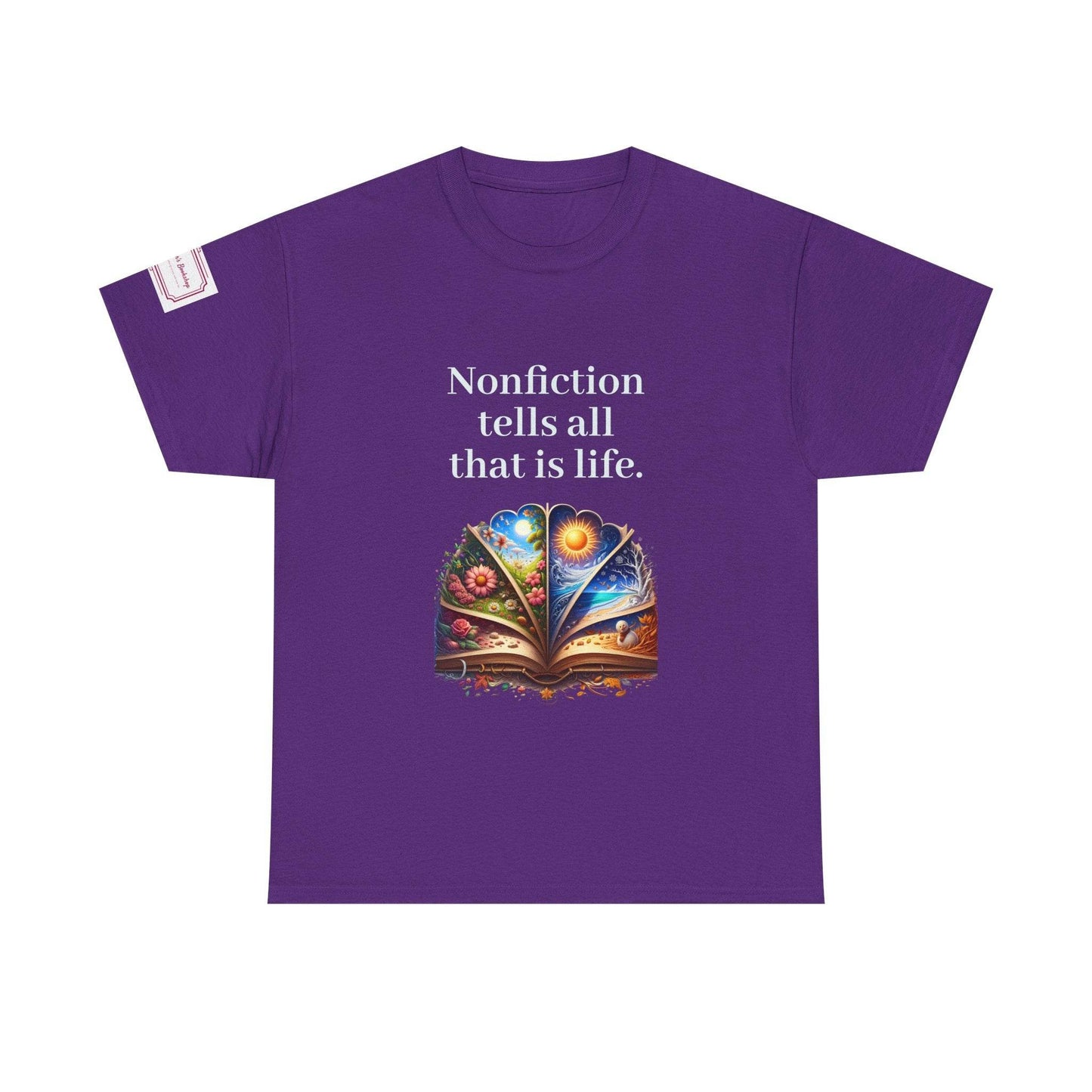 All that is Life - Graphic Unisex Heavy Cotton Tee - Nonfiction Books - The Dreamer's Bookshop.