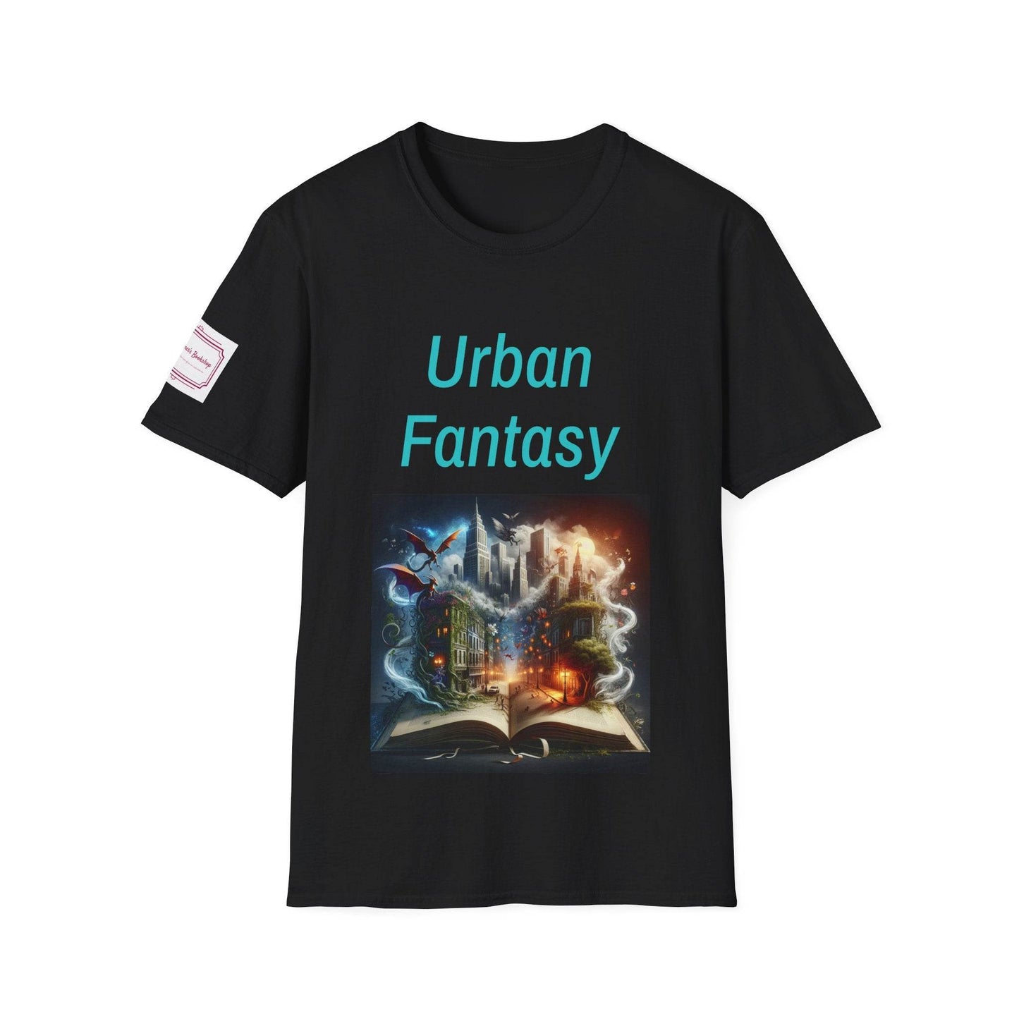Urban Fantasy Unisex Softstyle T-Shirt - Magical Art Tee for Dreamers - The Dreamer's Bookshop.