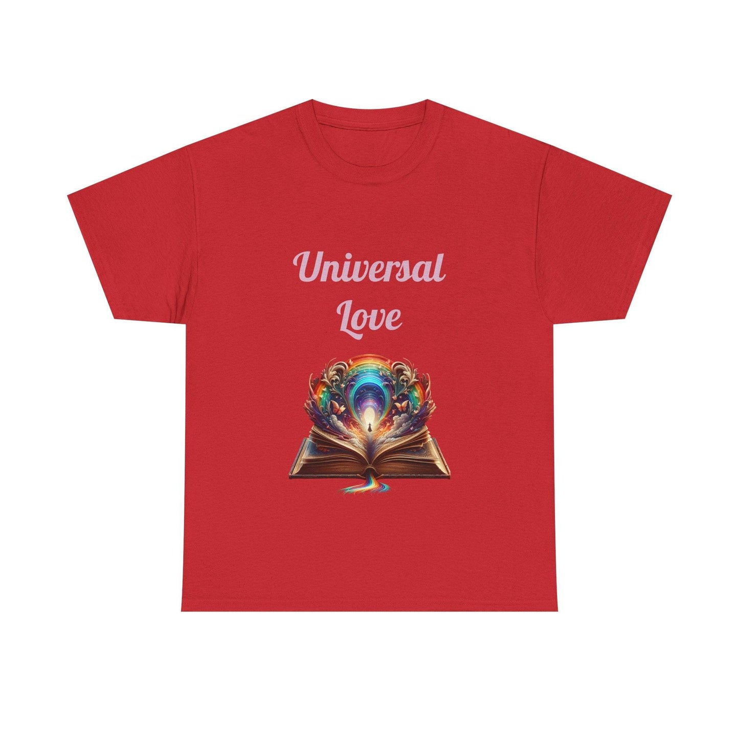 Universal Love - Unisex Heavy Cotton Tee - Queer Romance Books - The Dreamer's Bookshop.