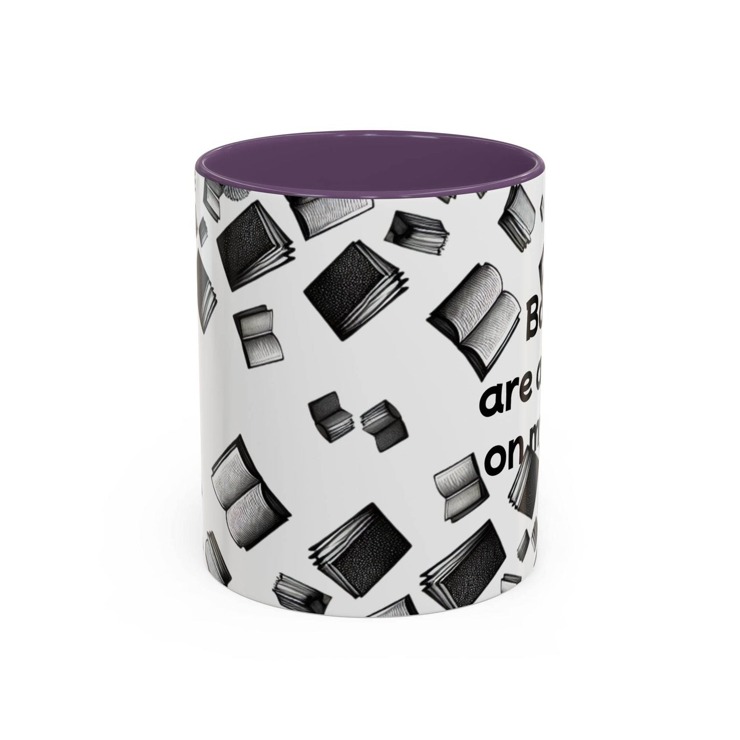 Books on My Mind Accent Coffee Mug - Perfect for Book Lovers - The Dreamer's Bookshop.
