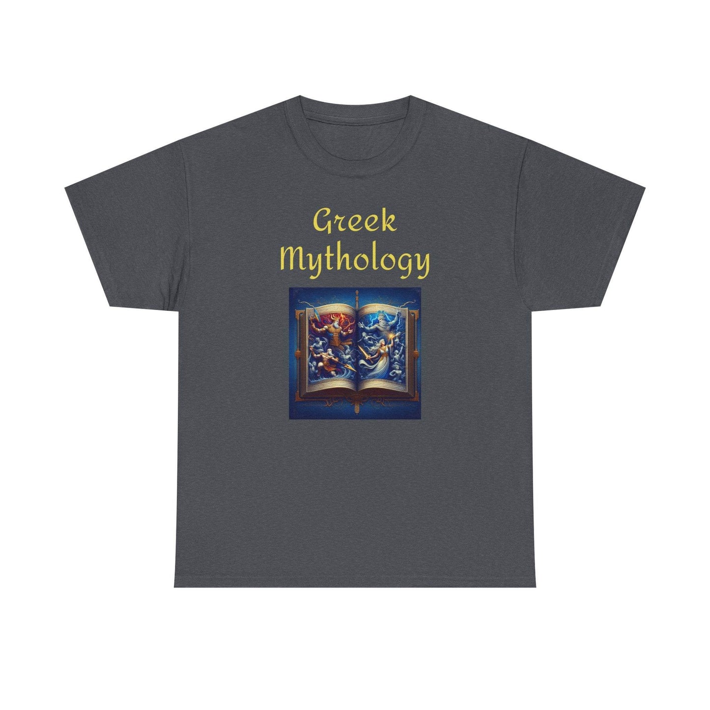History - Graphic Tee - Unisex Heavy Cotton T-Shirt - Greek Mythology - The Dreamer's Bookshop.