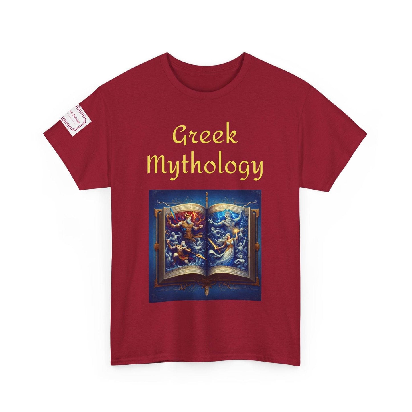 History - Graphic Unisex Heavy Cotton Tee - Greek Mythology - The Dreamer's Bookshop.