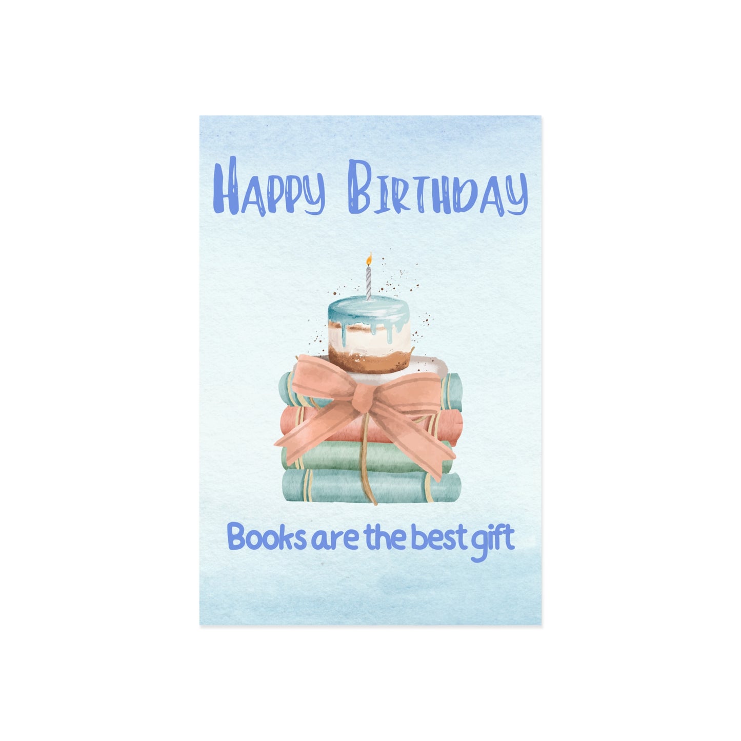 The Dreamer's Bookshop "Books Best Gift" Birthday Card - The Dreamer's Bookshop.