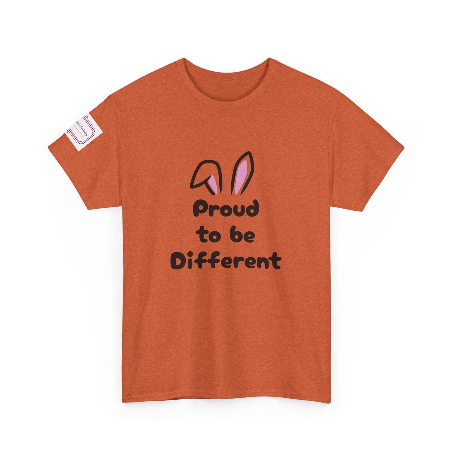 Proud to Be Different Unisex Heavy Cotton Tee – Celebrate Uniqueness - The Dreamer's Bookshop.