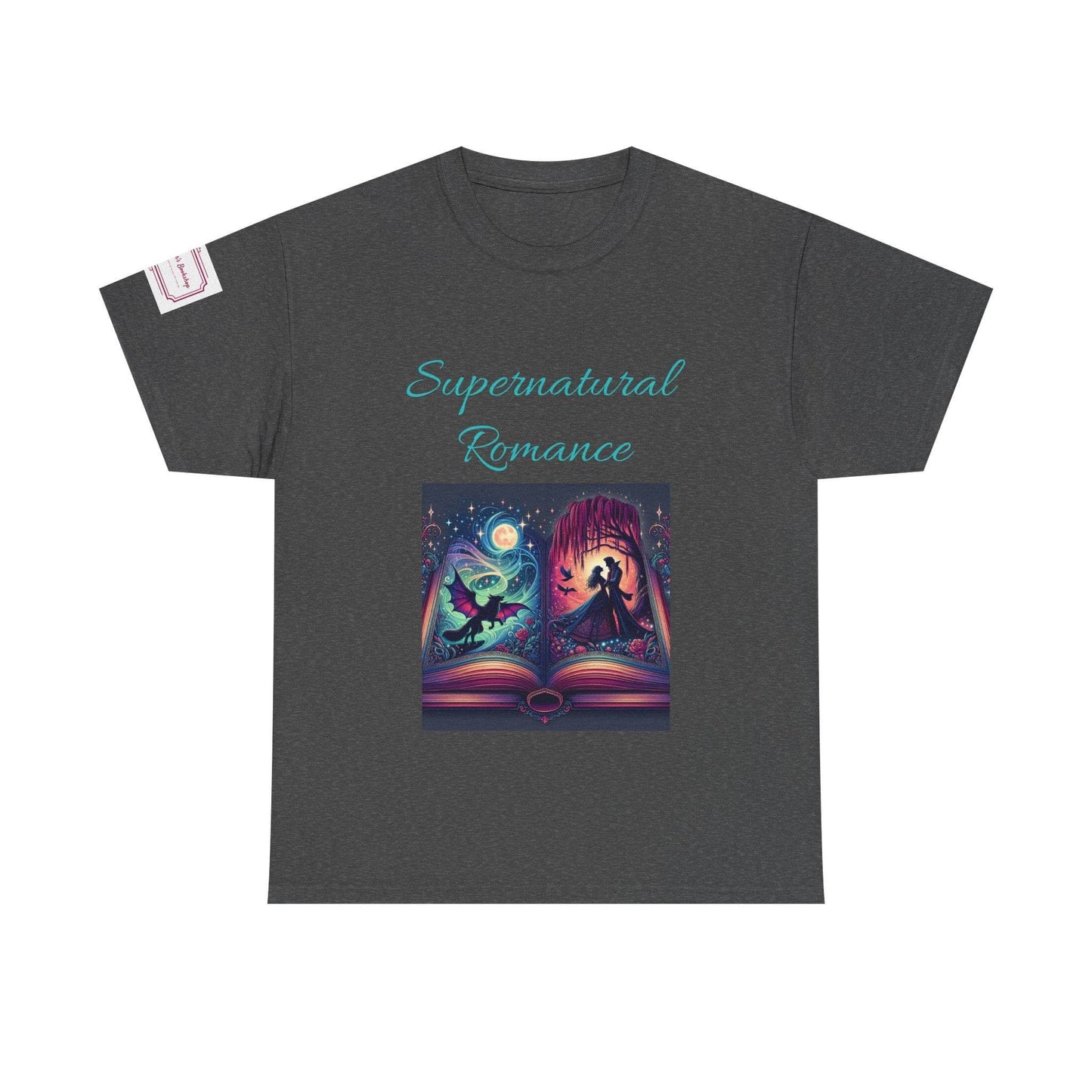 Fantasy - Unisex Heavy Cotton Tee - Supernatural Romance - The Dreamer's Bookshop.