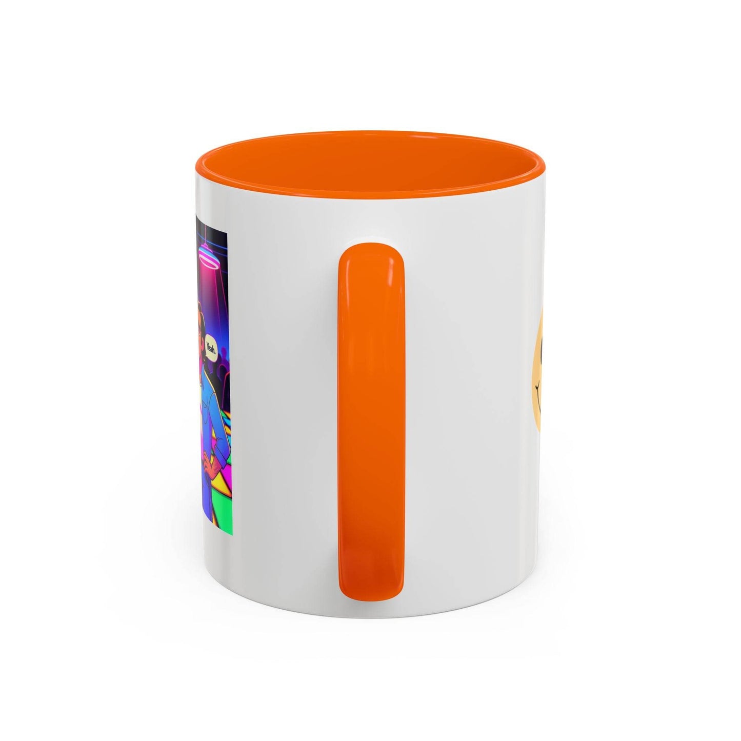 Retro Vibe Accent Coffee Mug - You should be writing - The Dreamer's Bookshop.