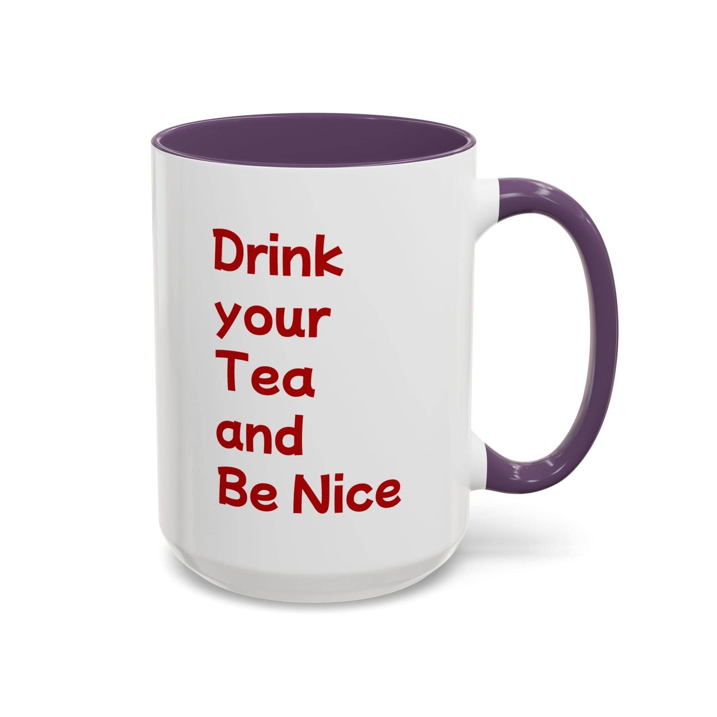 Cute Cat Love Tea Mug - 11 & 15oz Drink and be Nice - The Dreamer's Bookshop.