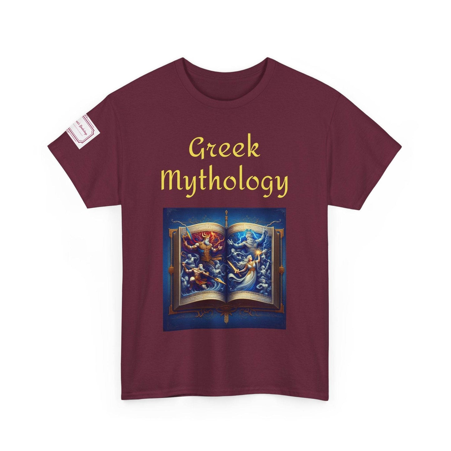 History - Graphic Unisex Heavy Cotton Tee - Greek Mythology - The Dreamer's Bookshop.