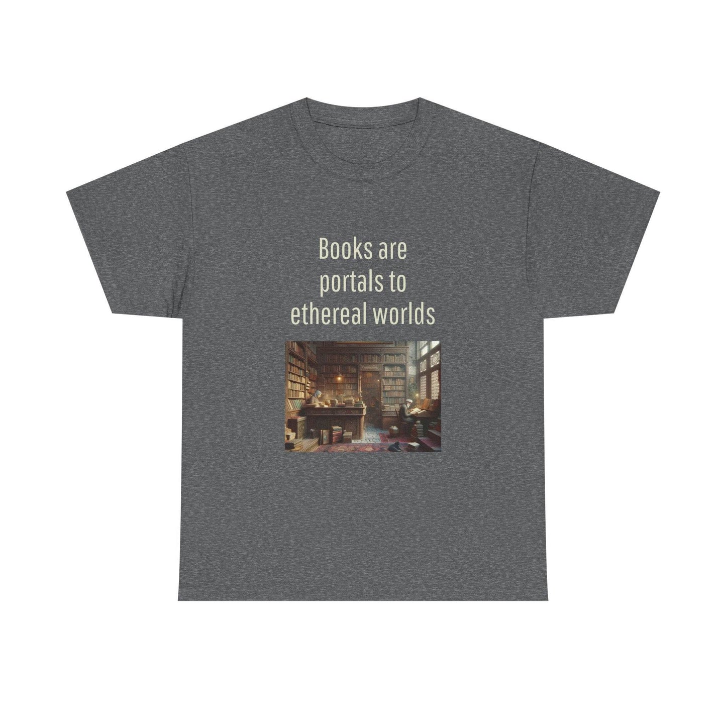 Portals - Unisex Heavy Cotton Tee - Creative Apparel - The Dreamer's Bookshop.