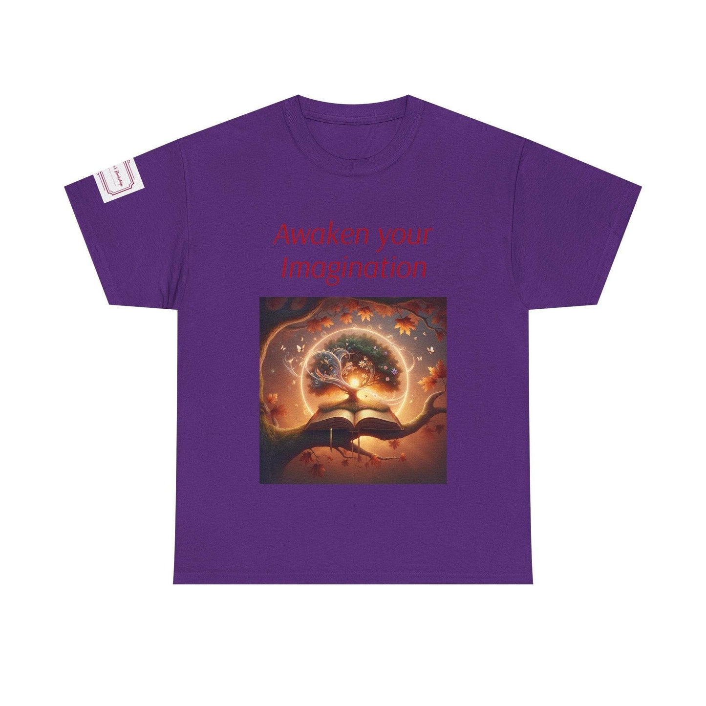 Unisex Imagination Tee - Awaken Your Creativity - Perfect Gift for Book Lovers - The Dreamer's Bookshop.