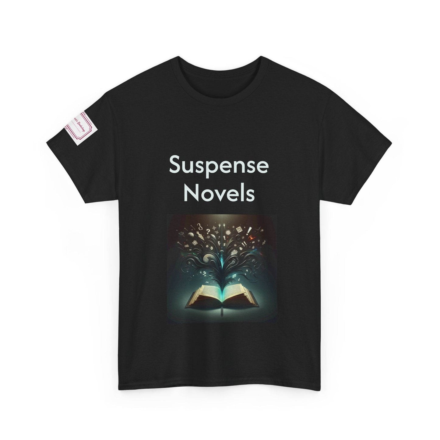 Fiction - Graphic Unisex Heavy Cotton Tee - Suspense Novels - The Dreamer's Bookshop.