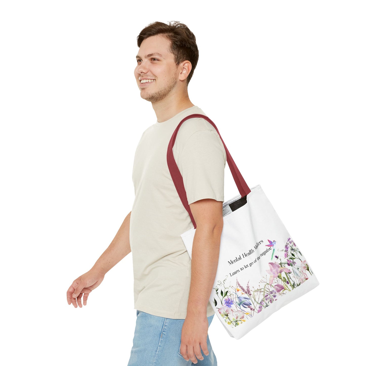 The Dreamer's Bookshop - Literary Tote Bag – Mental Health "Let Go" - The Dreamer's Bookshop.