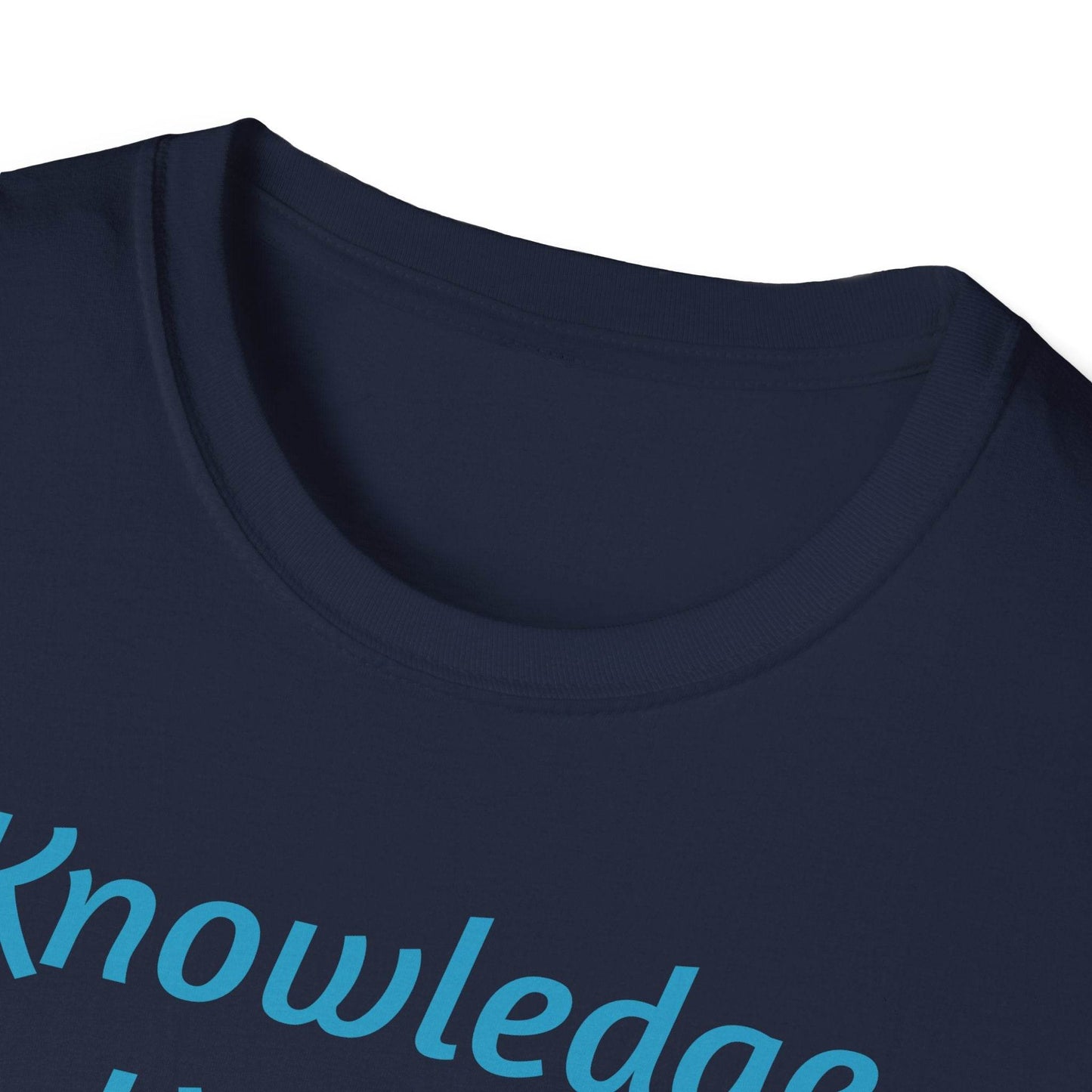 Knowledge Keeper Unisex Softstyle T-Shirt - Perfect for Book Lovers & Scholars - Proud Reader - The Dreamer's Bookshop.