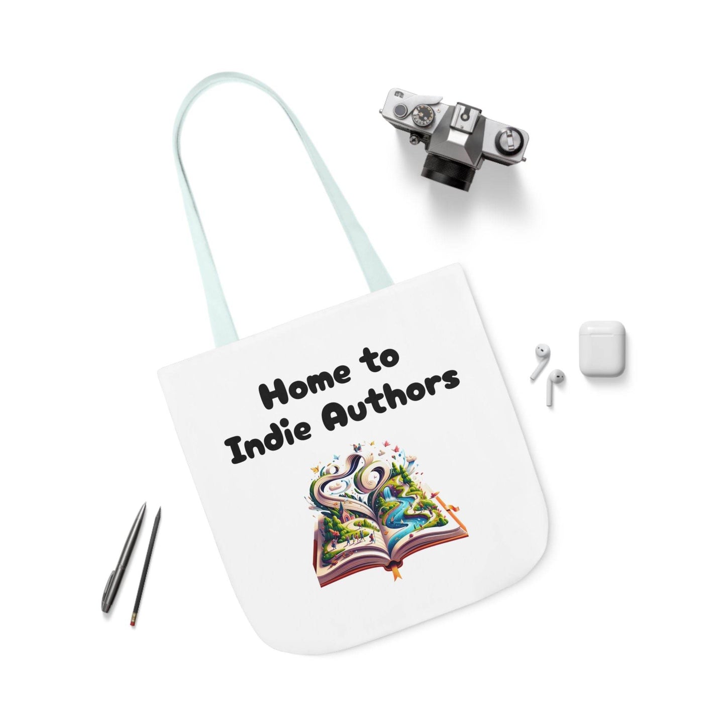 Home to Indie Authors Tote Bag - Perfect Gift for Book Lovers - The Dreamer's Bookshop.
