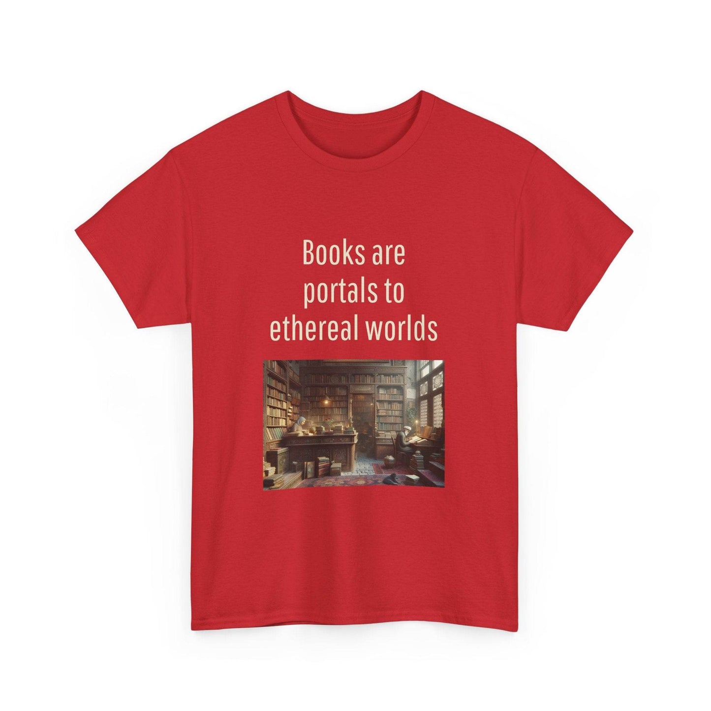 Portals - Unisex Heavy Cotton Tee - Creative Apparel - The Dreamer's Bookshop.