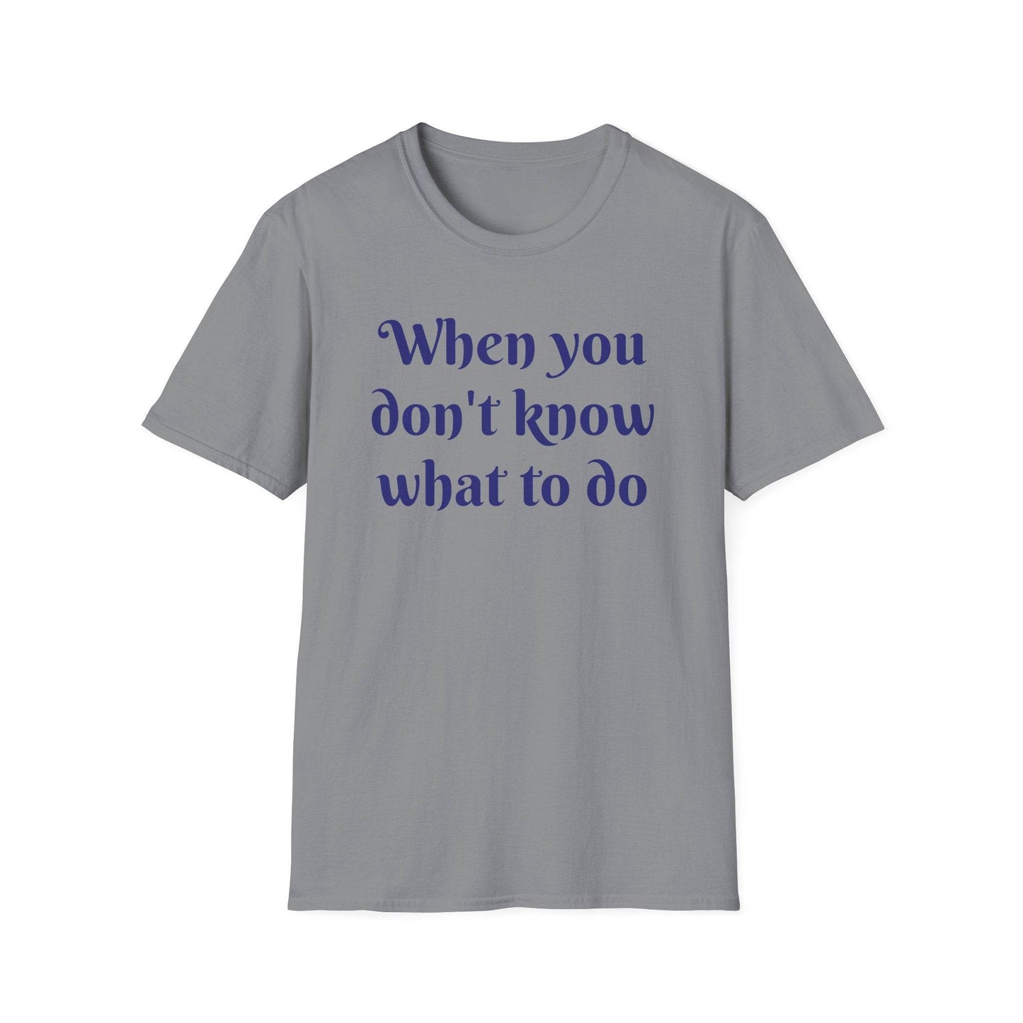 Unisex Softstyle T-Shirt - 'Just Breathe' - The Dreamer's Bookshop.