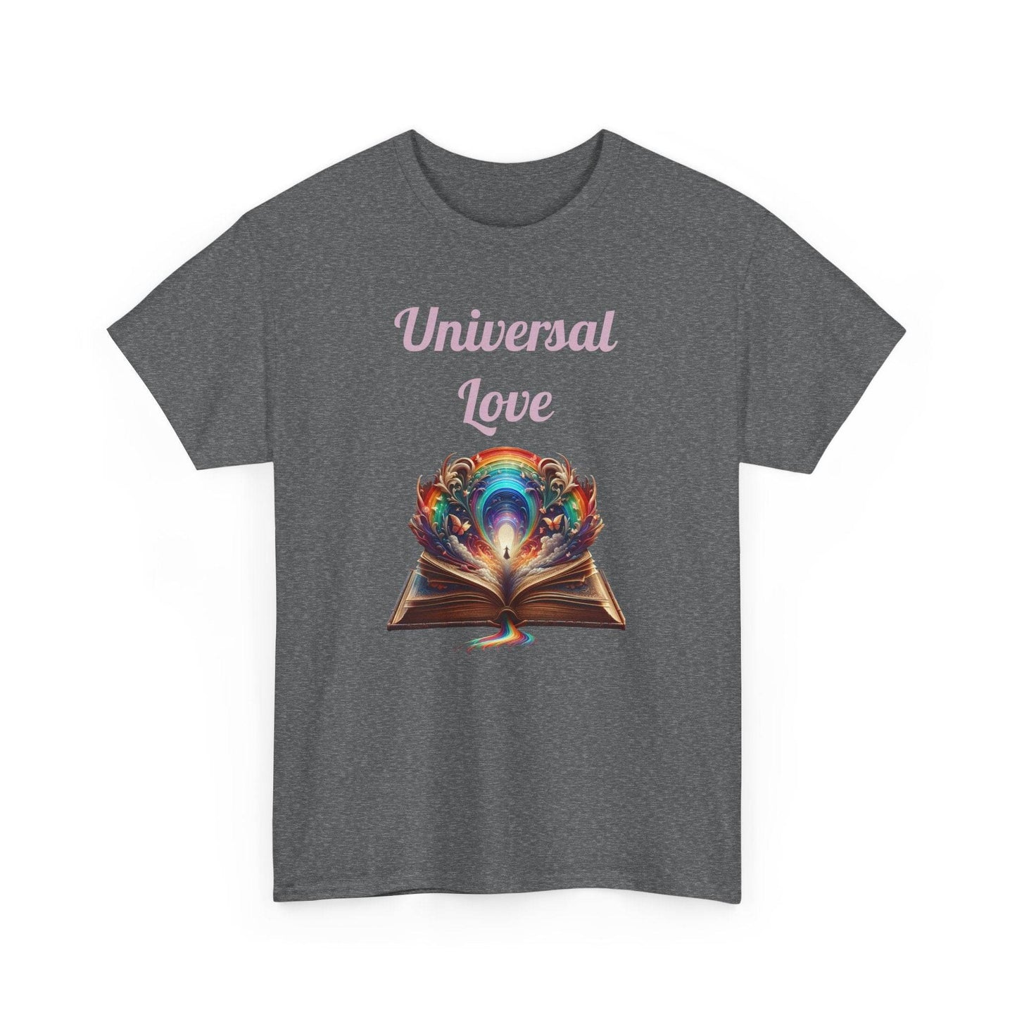 Universal Love - Graphic Tee - Unisex Heavy Cotton T-Shirt Queer Romance Books - The Dreamer's Bookshop.