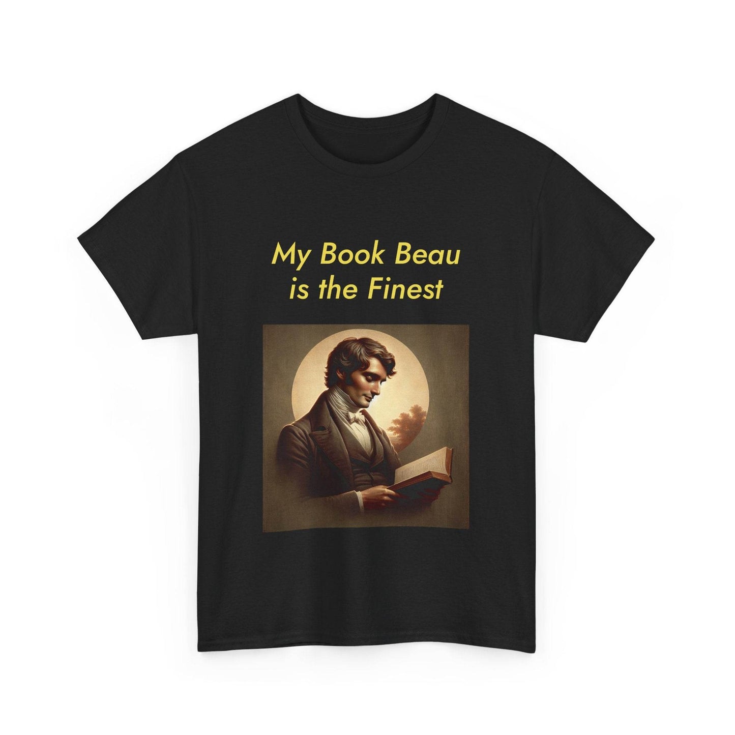 My Book Beau Unisex Heavy Cotton Tee - Perfect for Literature Lovers - The Dreamer's Bookshop.