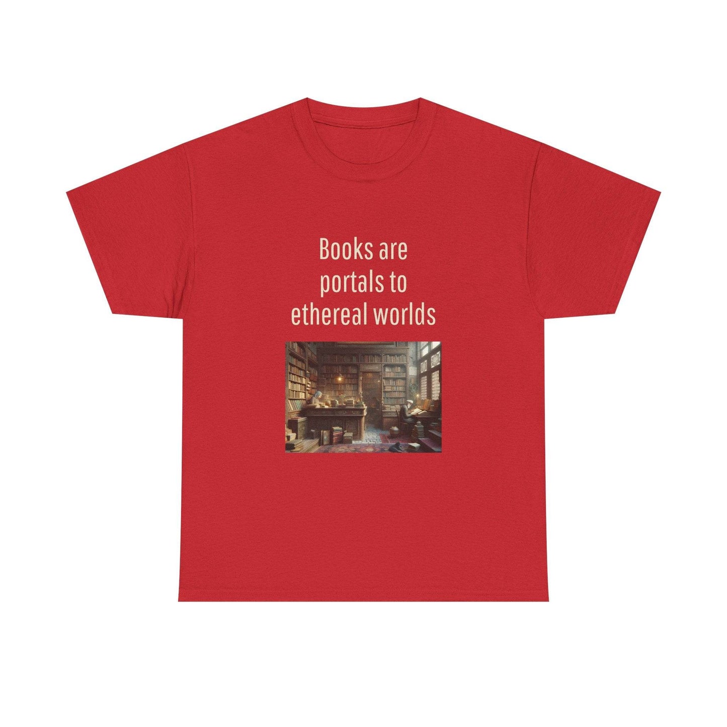 Portals - Unisex Heavy Cotton Tee - Creative Apparel - The Dreamer's Bookshop.