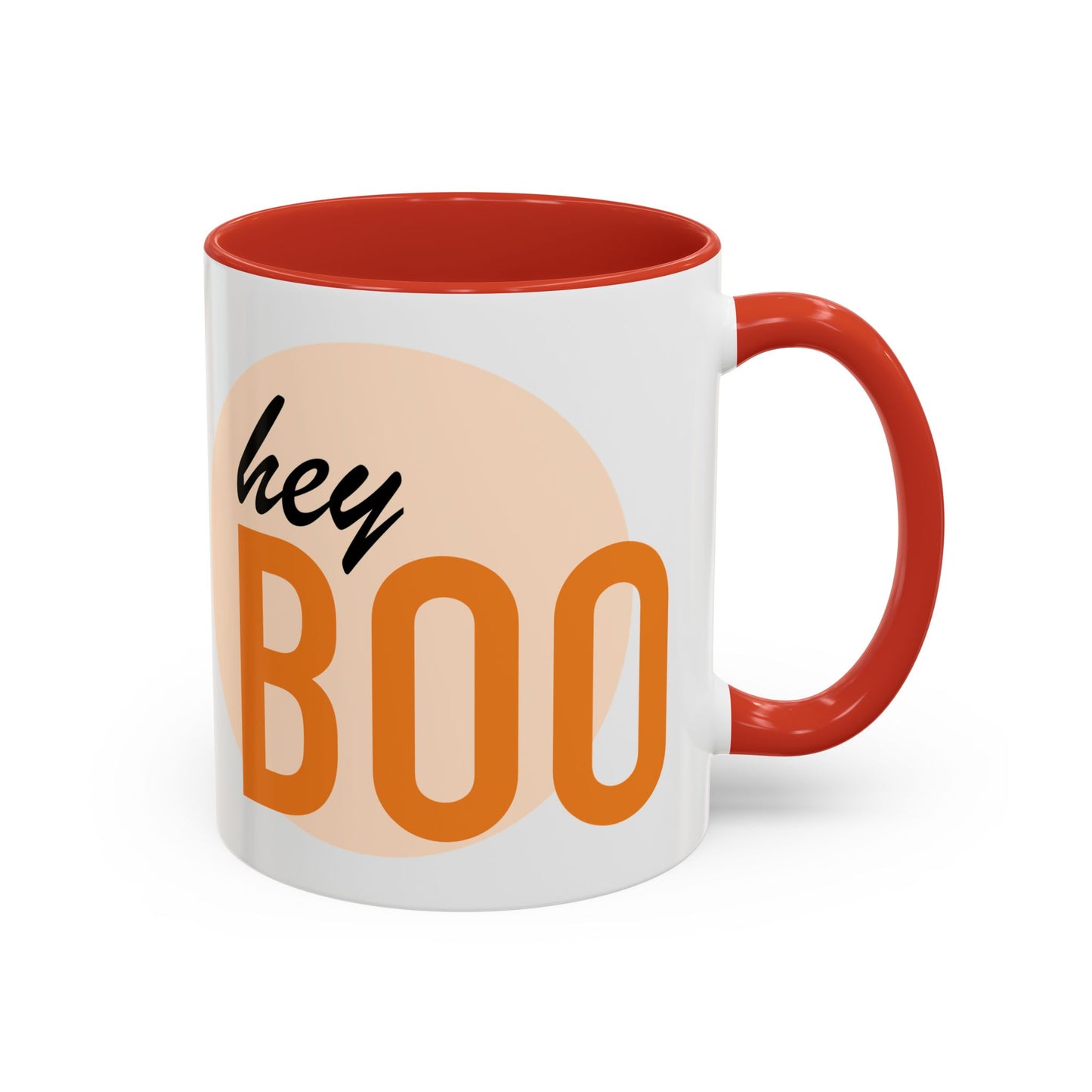 Hey Boo - Spooky Coffee Mug - Halloween Gift for Book Lovers
