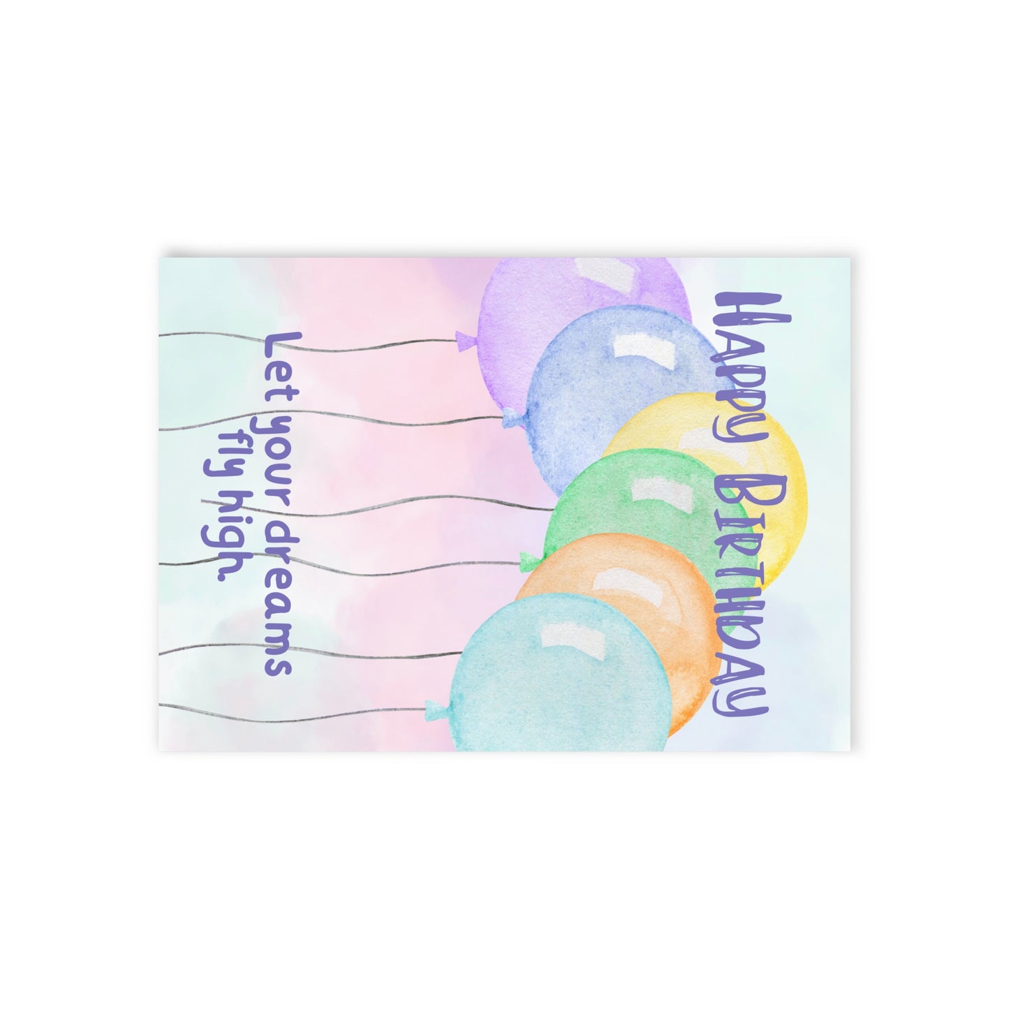 The Dreamer's Bookshop "Your Dreams" Birthday Card - The Dreamer's Bookshop.