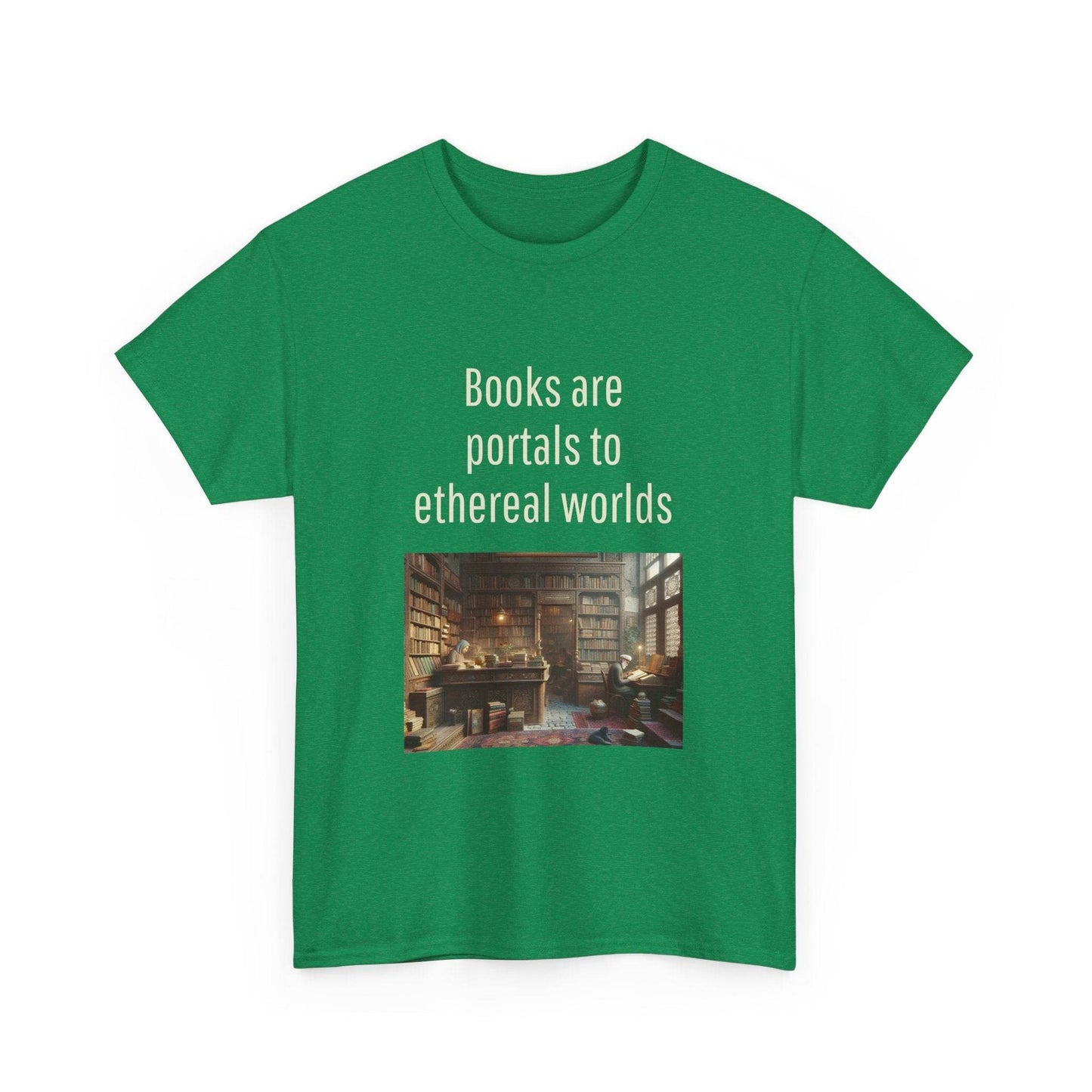 Portals - Unisex Heavy Cotton Tee - Creative Apparel - The Dreamer's Bookshop.