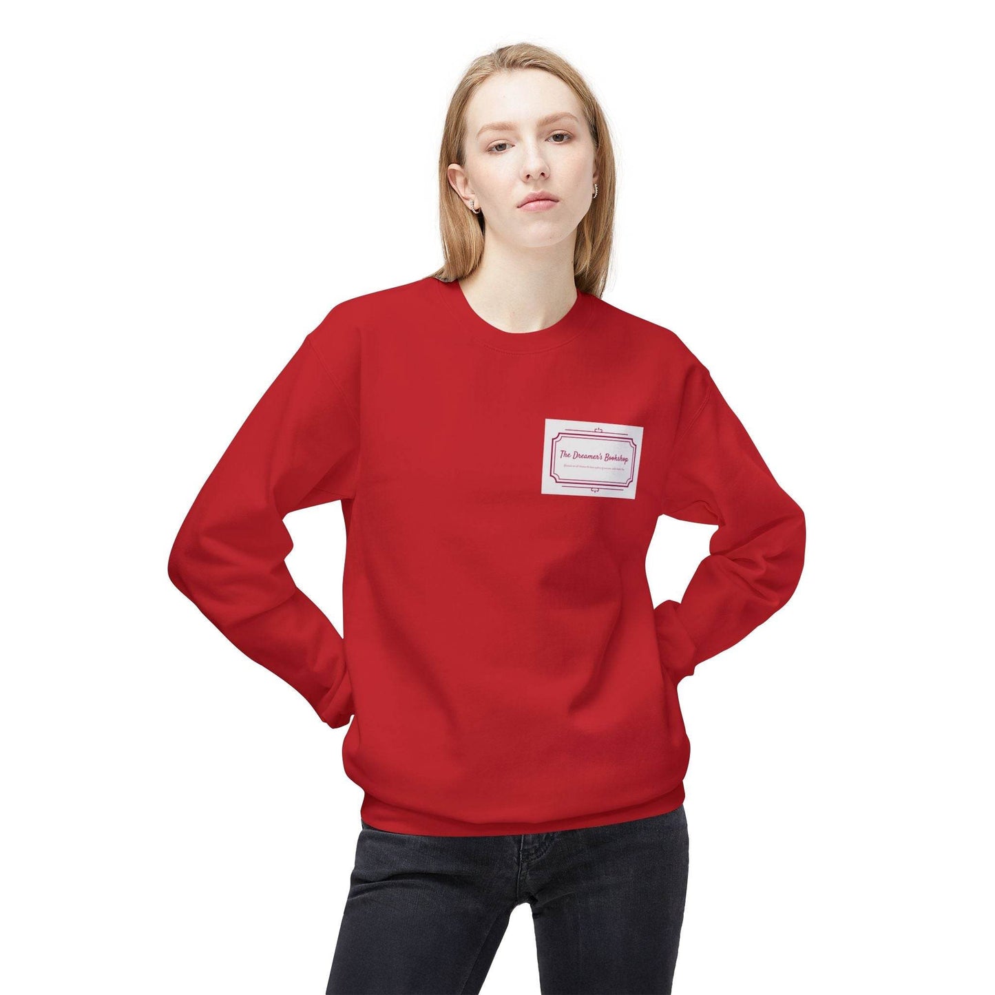 Personalized Birthday Fleece Crewneck Sweatshirt - Unisex Midweight - The Dreamer's Bookshop.