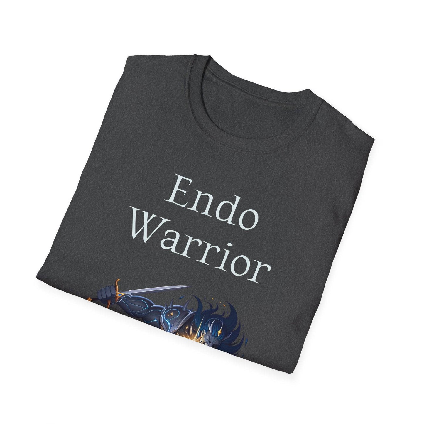 Endometriosis Warrior Unisex Softstyle T-Shirt - Empowering Graphic Tee for Women's Health Awareness - The Dreamer's Bookshop.