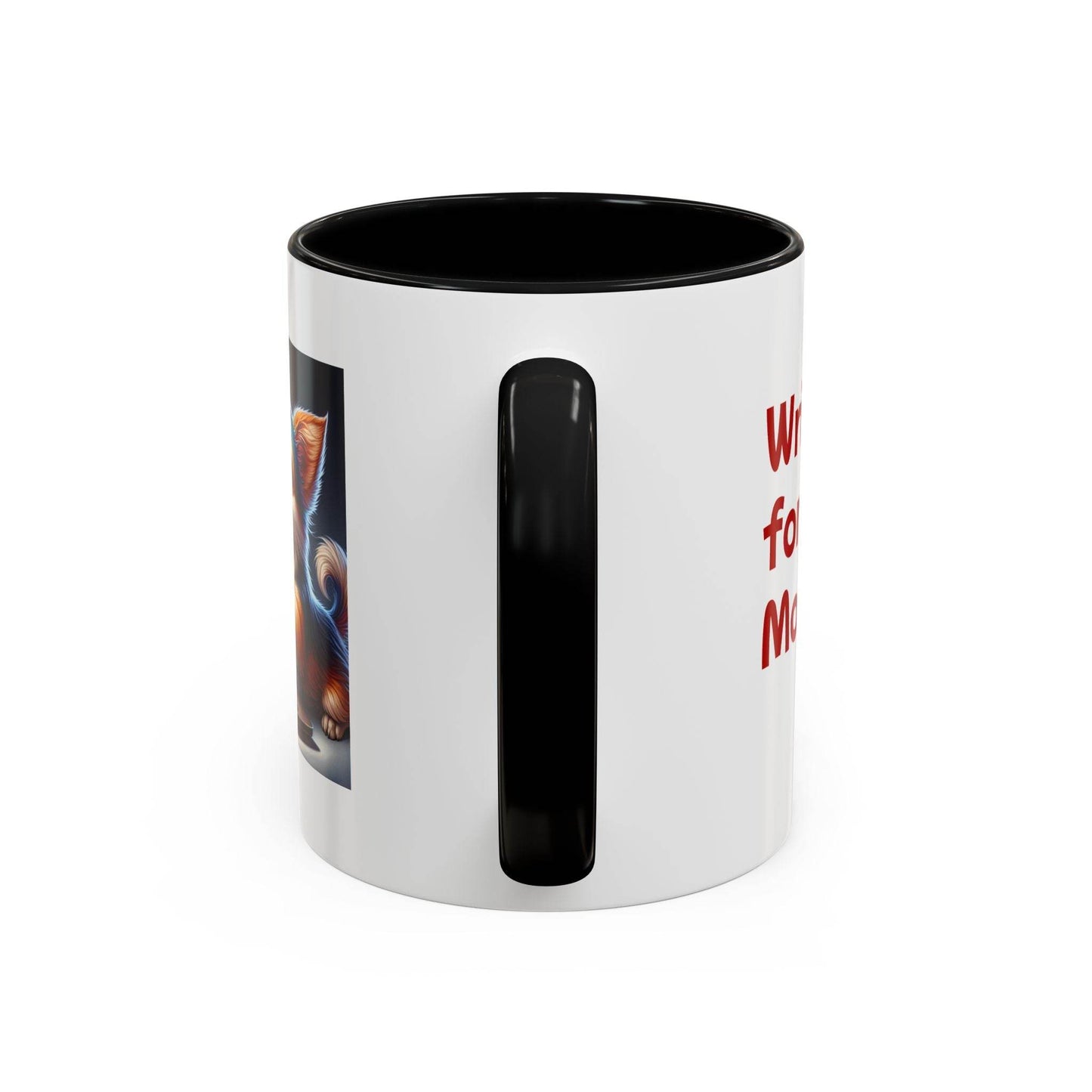 Cute Dog Writer Coffee Mug - 11 & 15oz for Book Lovers - The Dreamer's Bookshop.
