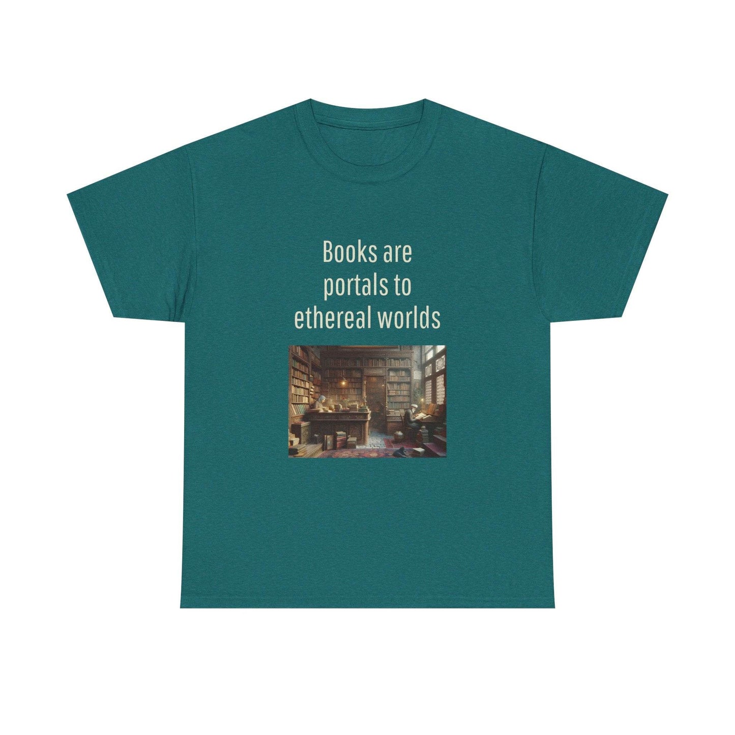 Portals - Unisex Heavy Cotton Tee - Creative Apparel - The Dreamer's Bookshop.